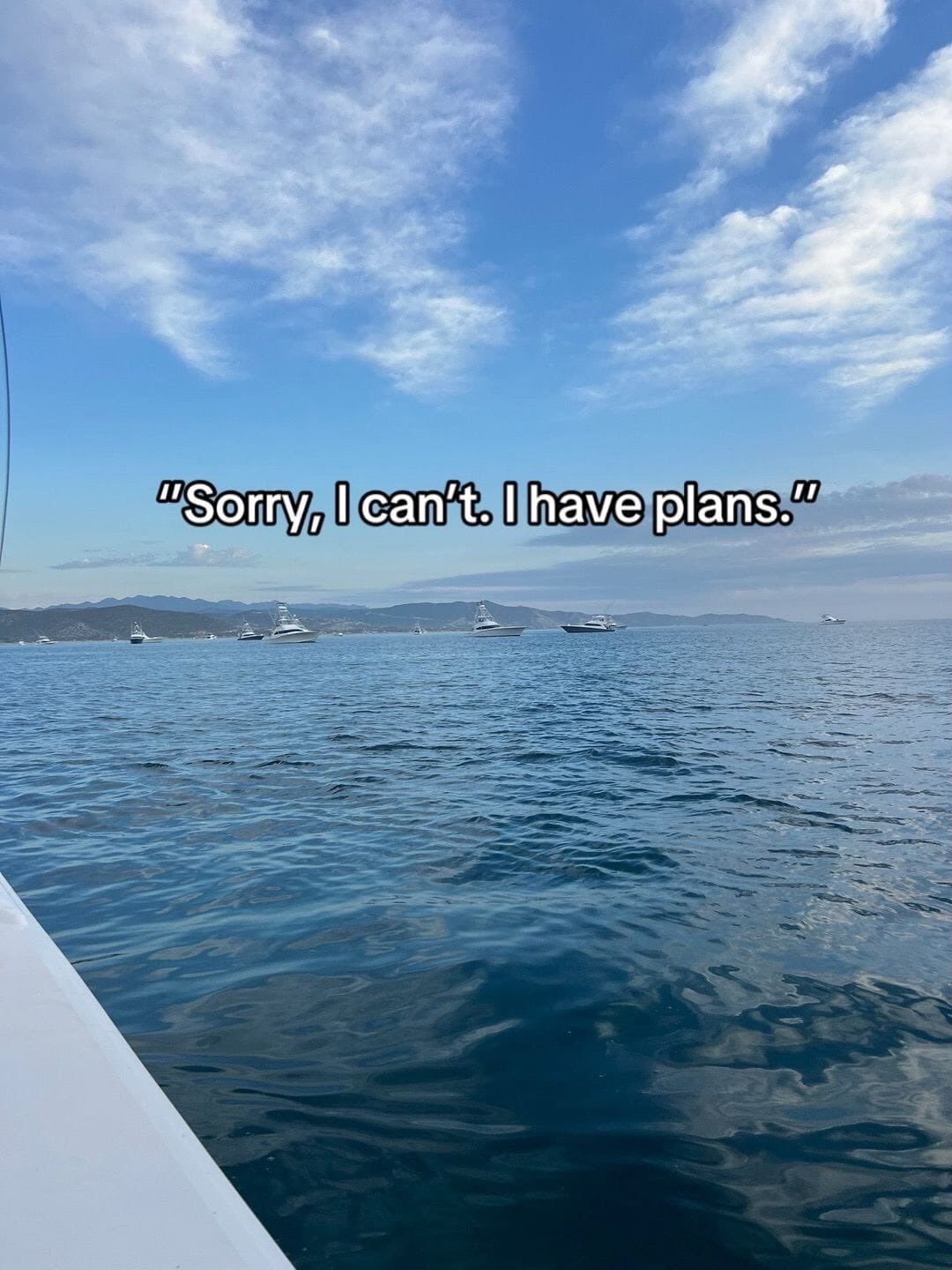 The plans: Cabo, a boat, blue water, and seeing how many fish we can put on the deck. 😂🎣

Honestly, we think we made the right call. 🌊☀️

When Cabo is calling, you answer.

Book your Cabo fishing charter with Buena Vibra Sportfishing. ⚓️🤙🏼

#cab