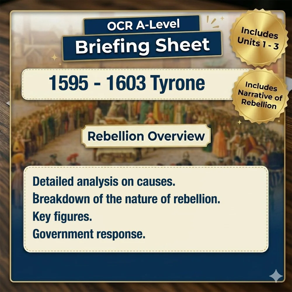 1595 - 1603 Tyrone Briefing Sheet