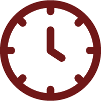 A clock showing the time as 3:00.