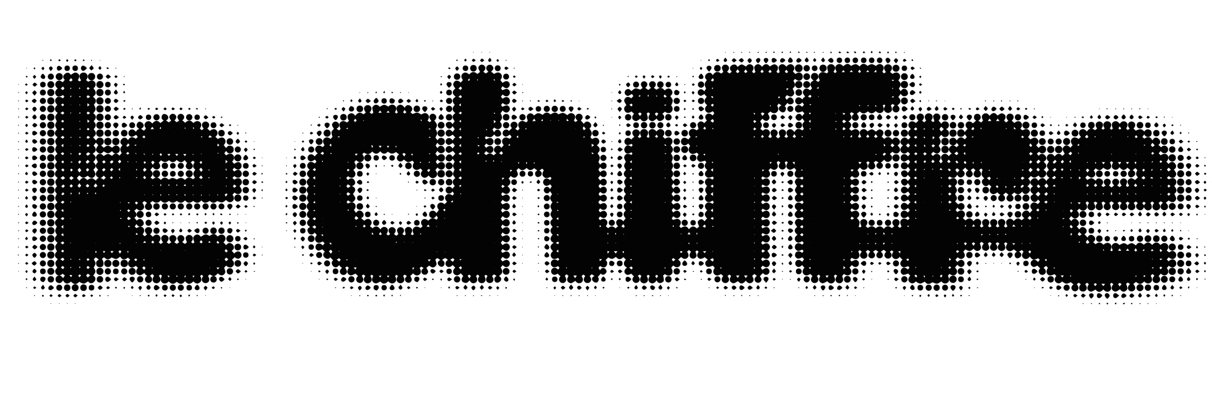 Le logo Le chiffre écrit en grandes lettres noires sur un fond blanc.