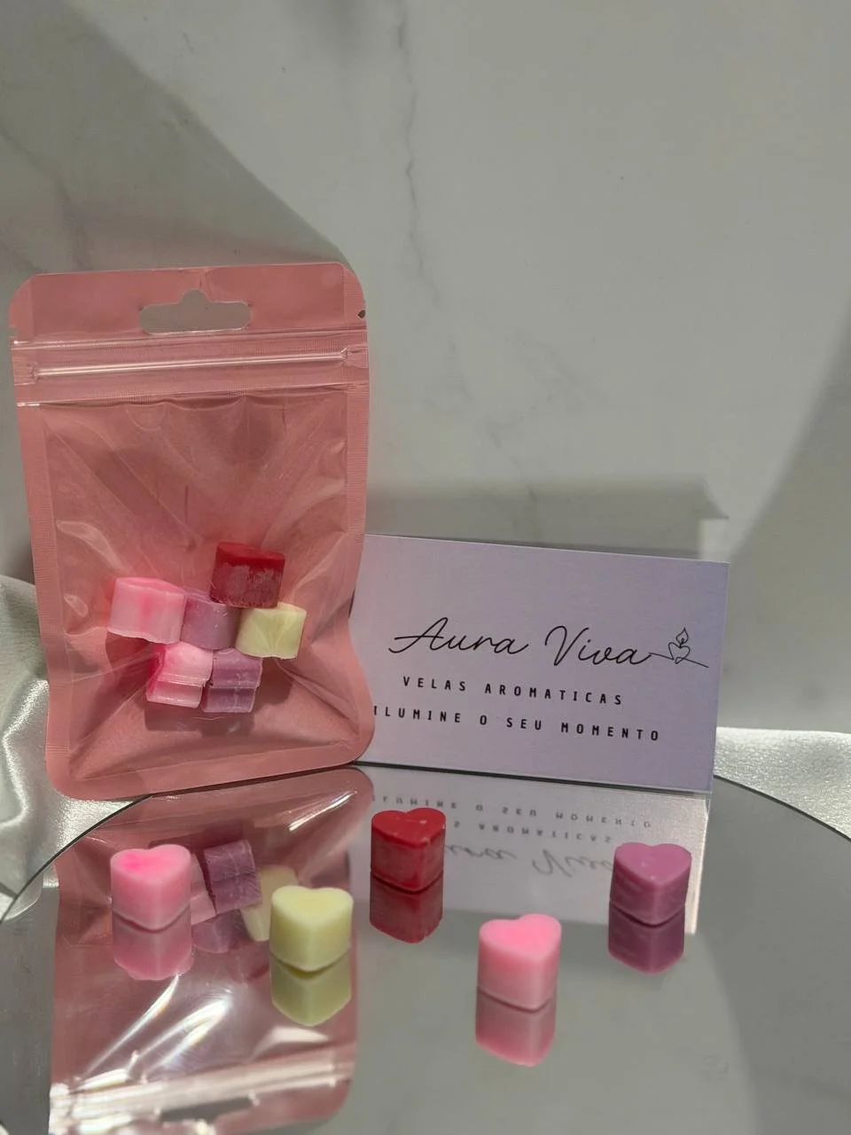 Corações Aura (Wax Melts)