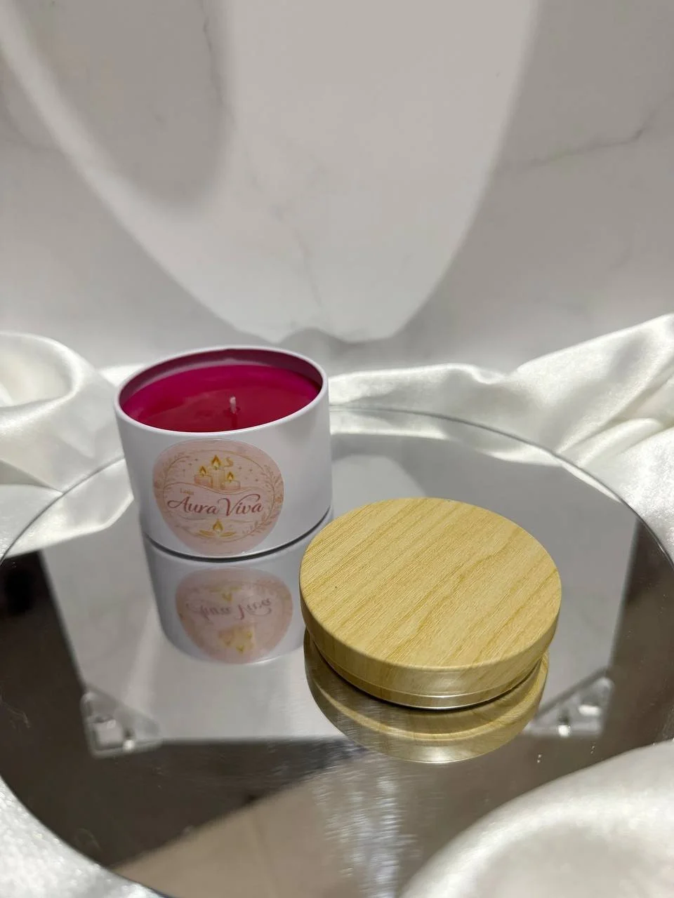 Vela Aura Caramelo & Café