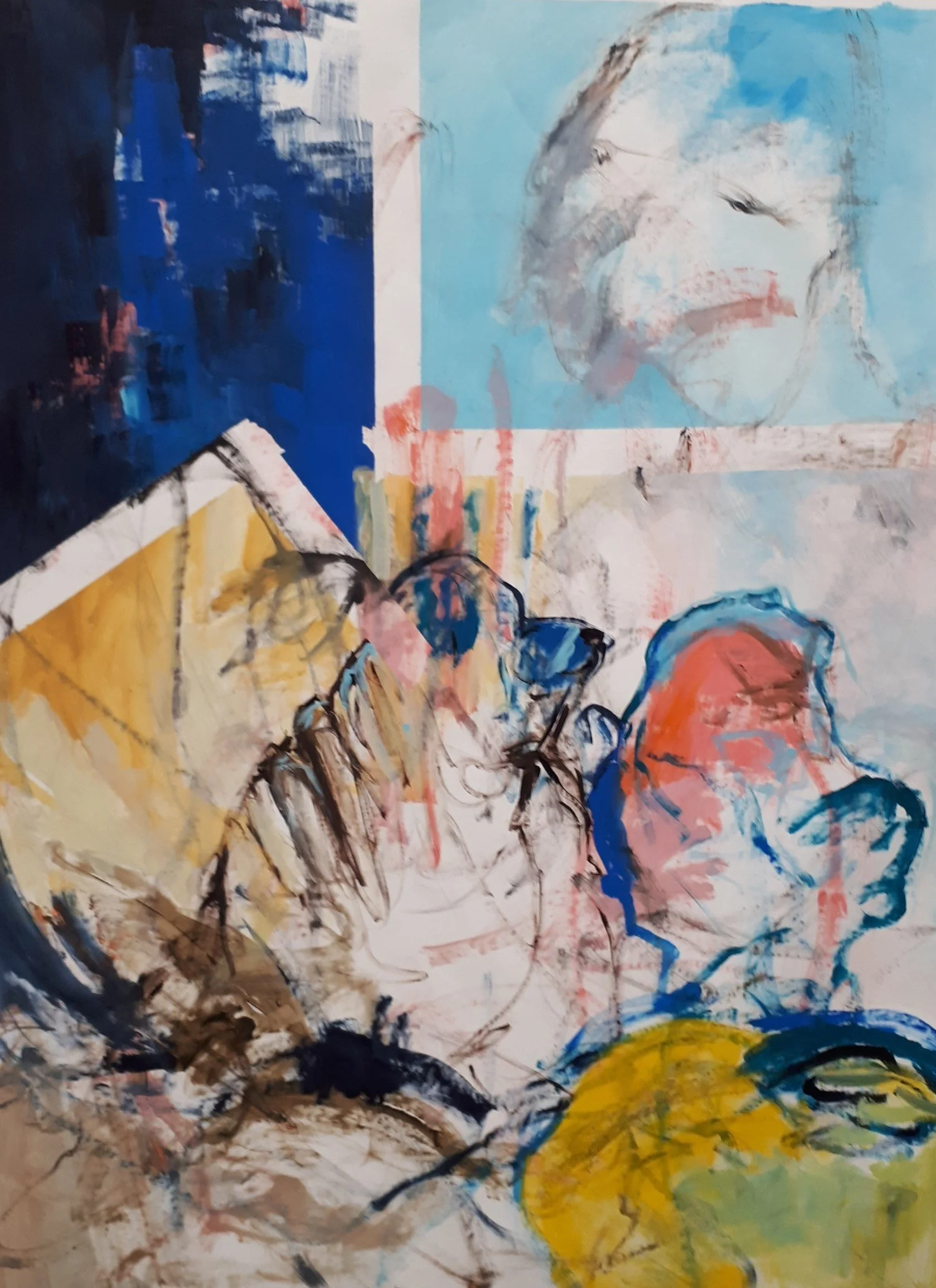 LUXEMBURG - 128 x 166 Acrylique