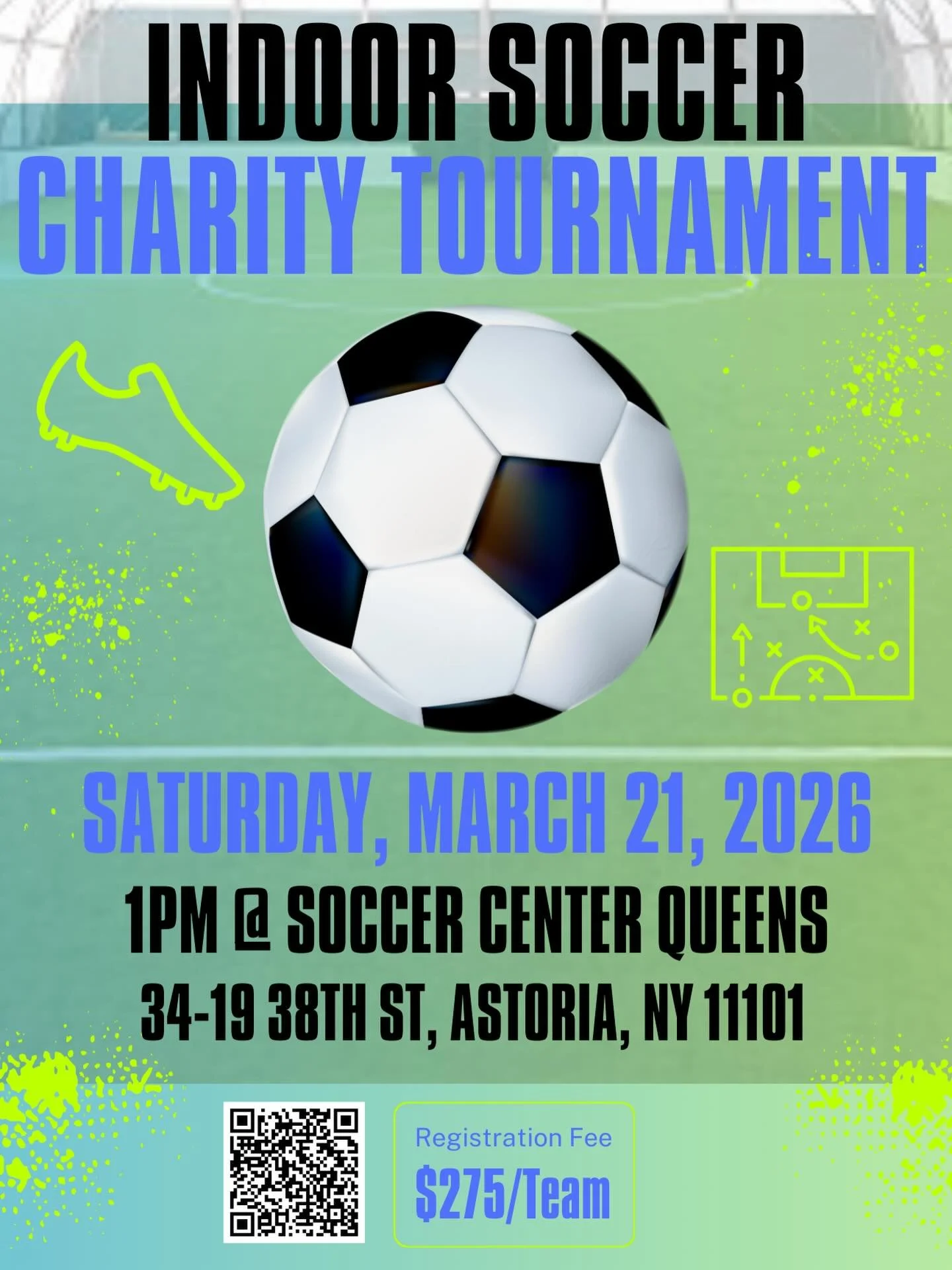 Game on, NYC! ⚽️

We&rsquo;re partnering with the @goodsportsinc NY Emerging Leaders Council to host the 2nd Annual Charity Cup &mdash; a high‑energy day of competition that helps give more kids access to the power of play. Join the action, support t