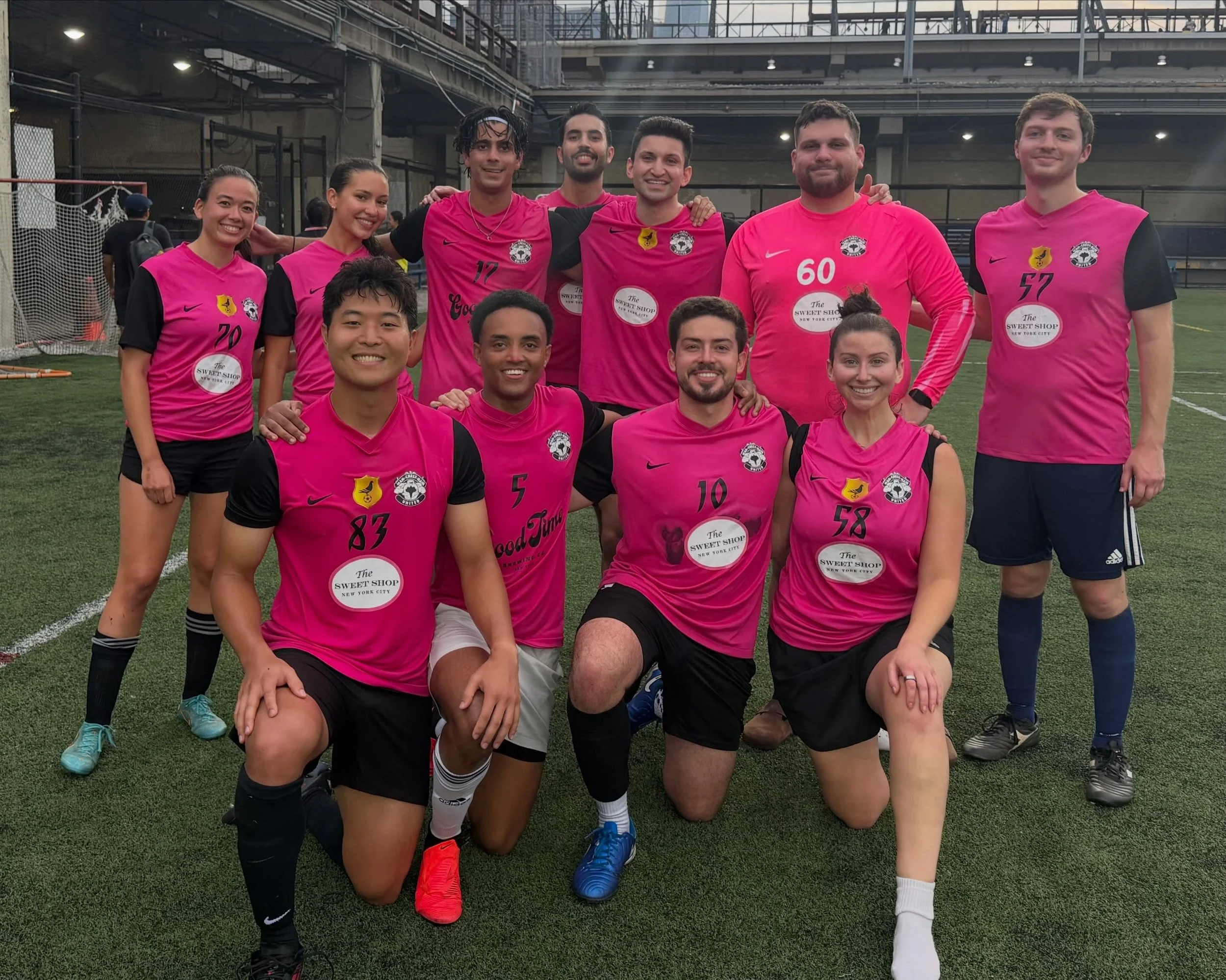 🥈Spring 2026 &ldquo;Runners-Up&rdquo; | NYC Footy Sunday Co-Ed 7v7 at Pier 40 West Village

🩷 The people&rsquo;s champions! Our squad battled injuries, travel, and every curveball summer threw at us.

💪 We dominated the league final against the #1