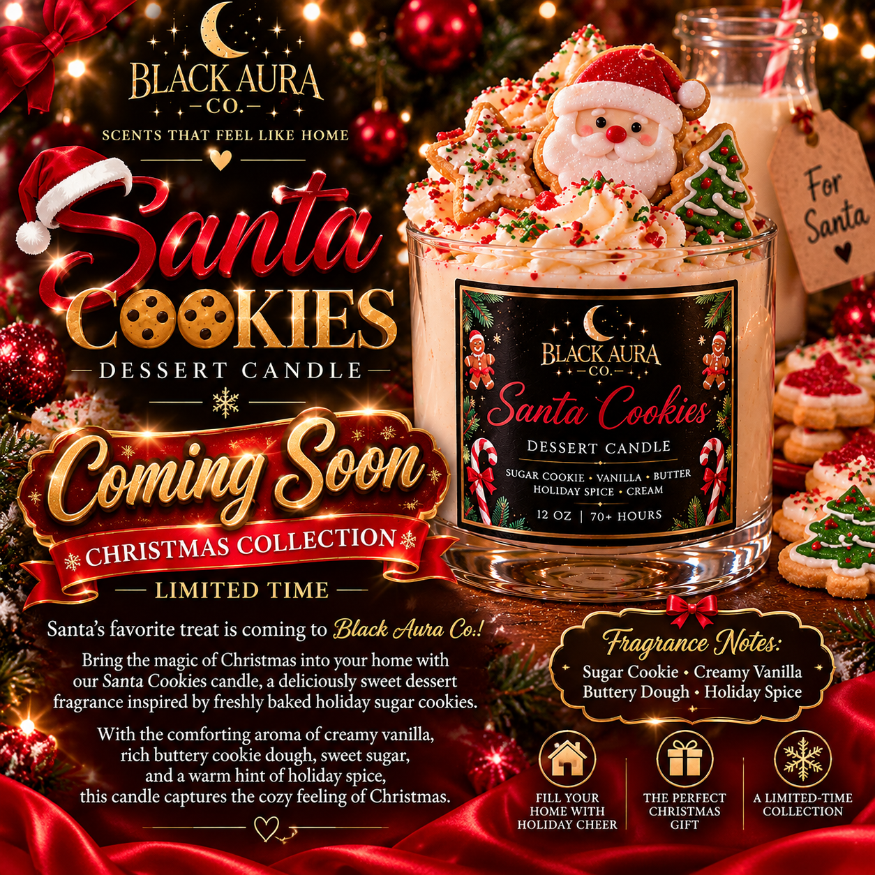 Santa Cookies