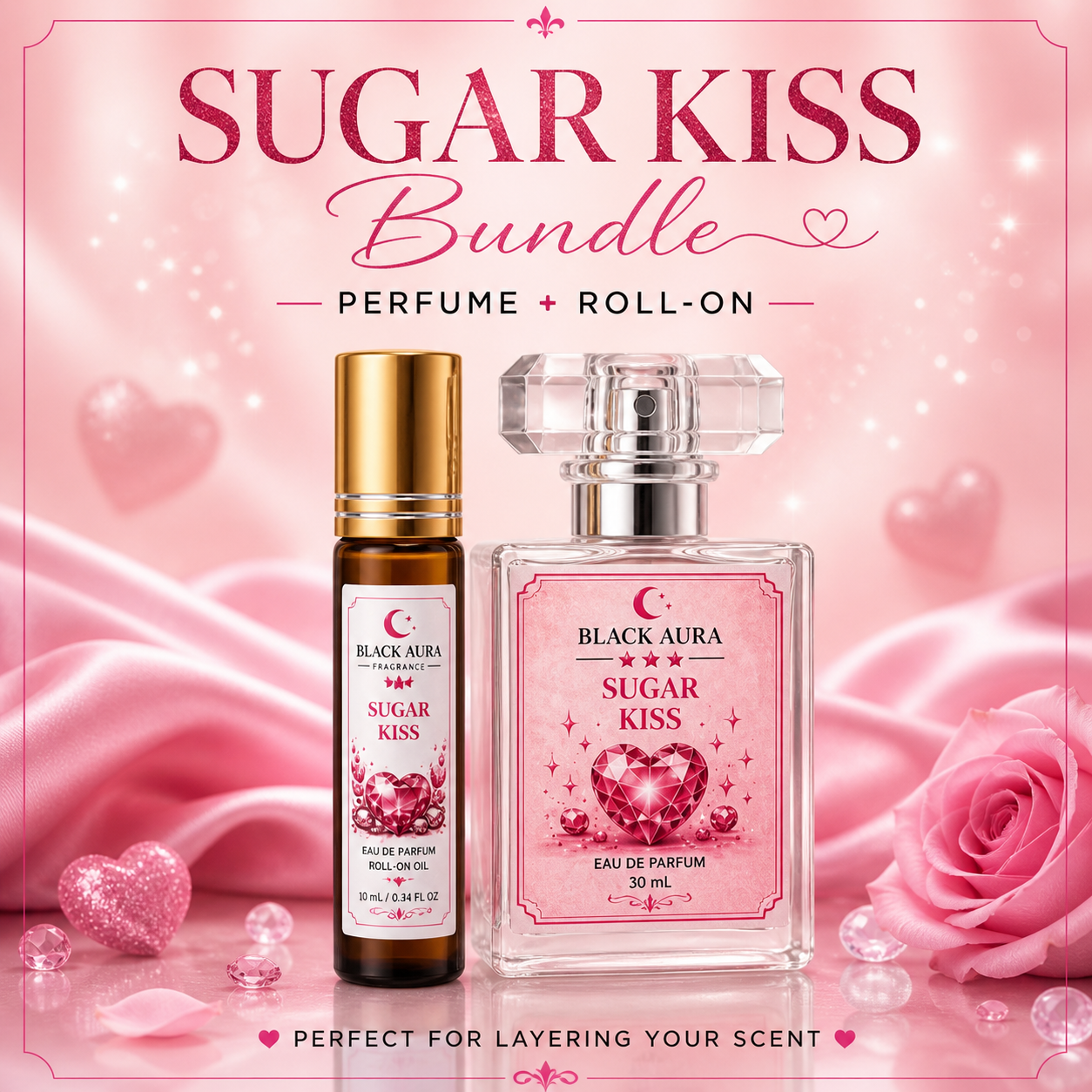 Sugar Kiss Bundle Perfume + Roll-On