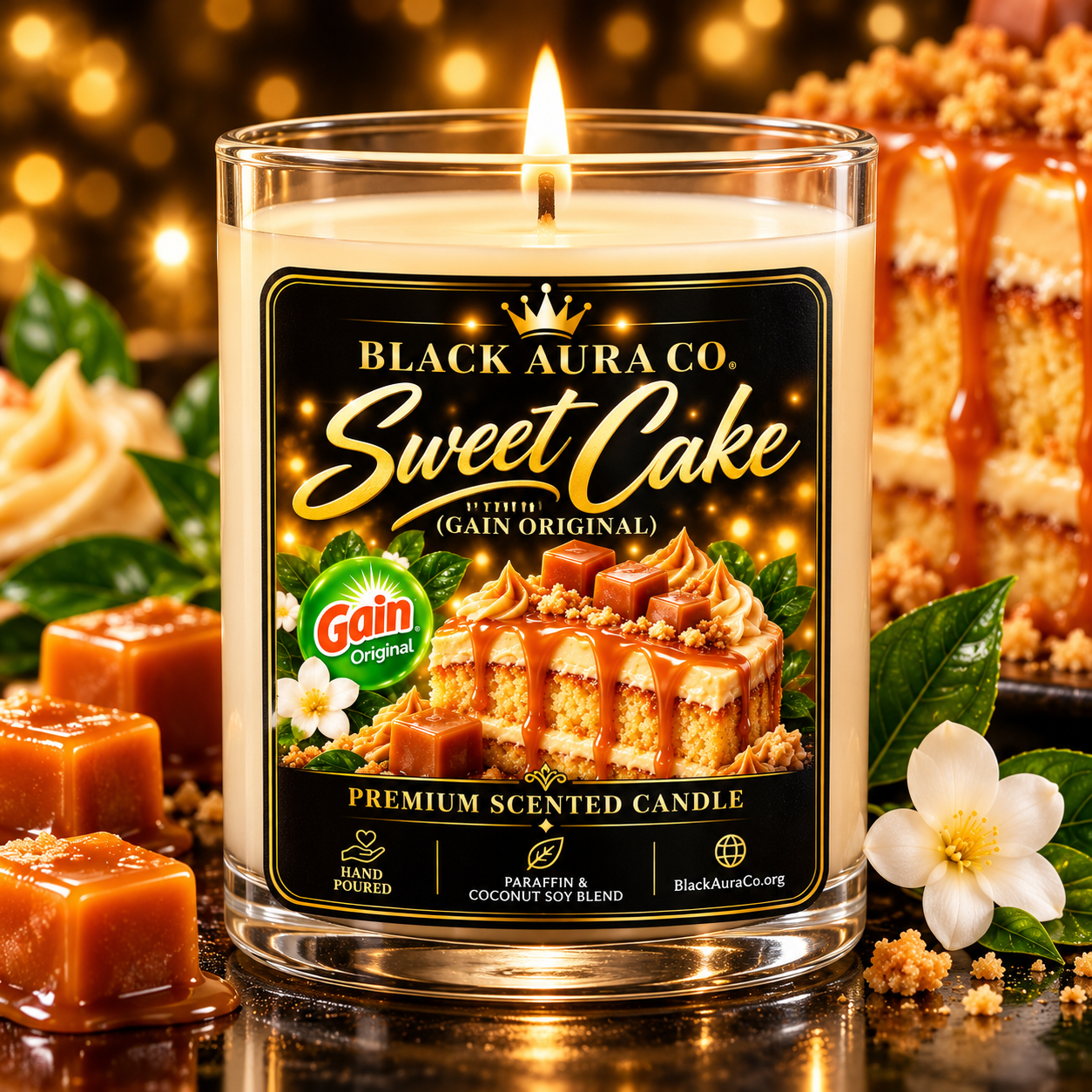 Sweet Cake Dessert  Regular Candle