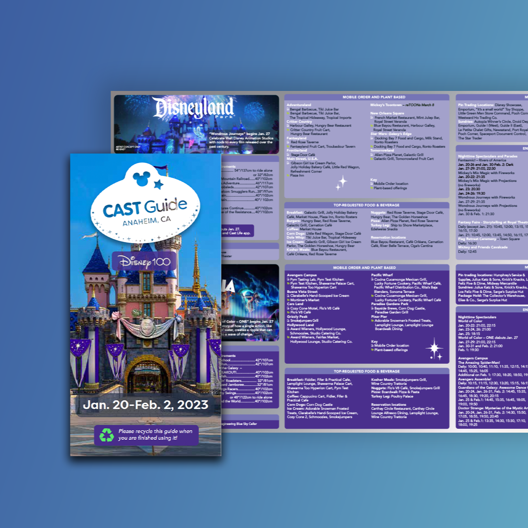 Disneyland Resort Cast Guide