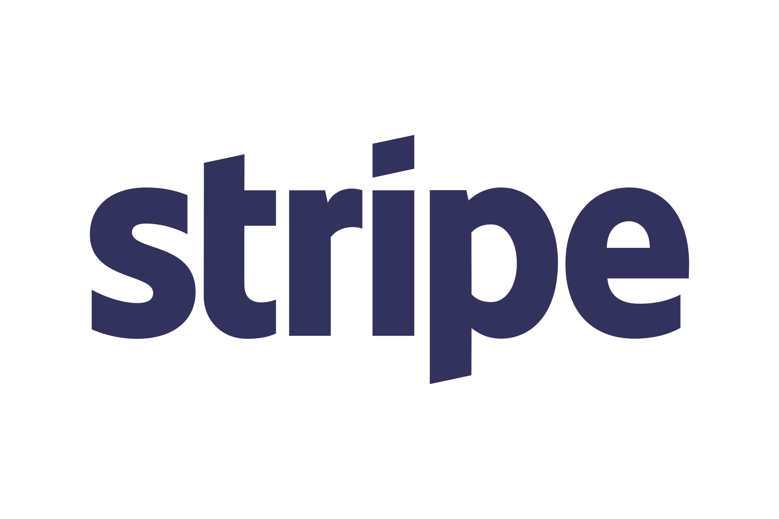 Stripe logo in large blue text.