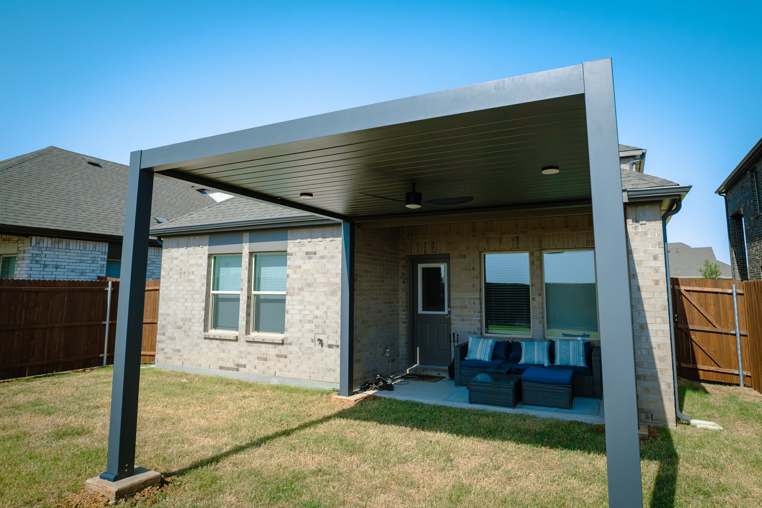 Aubrey Aluminum Pergola