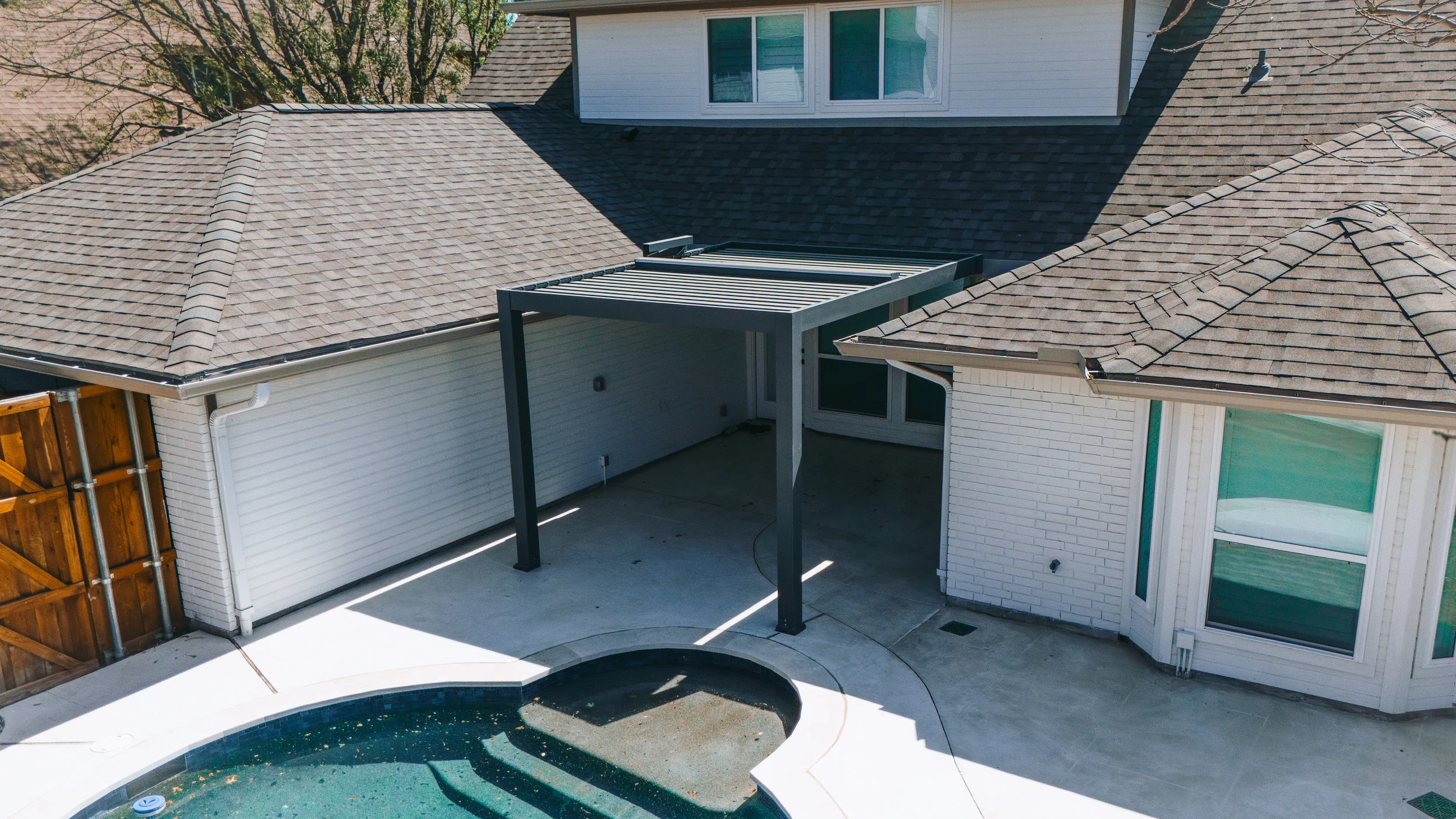 Plano Aluminum Pergola