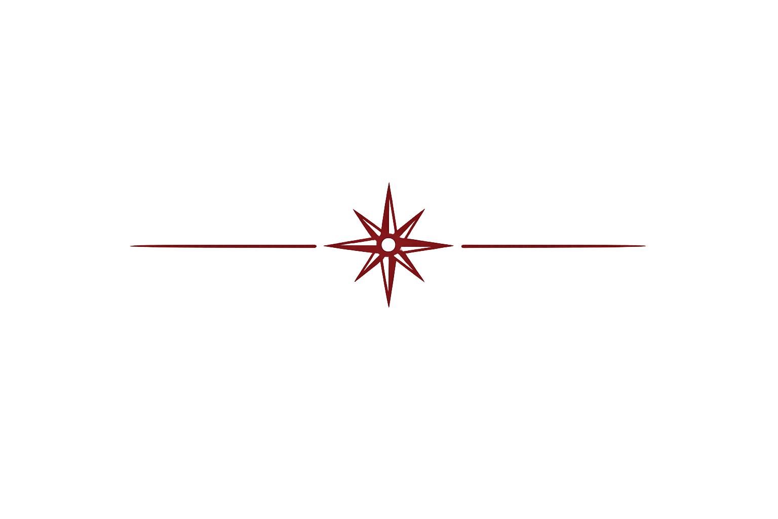 Distorted abstract digital artwork with a dark background, a red star in the center, and streaks of blue and purple light showing symbol for uk guide