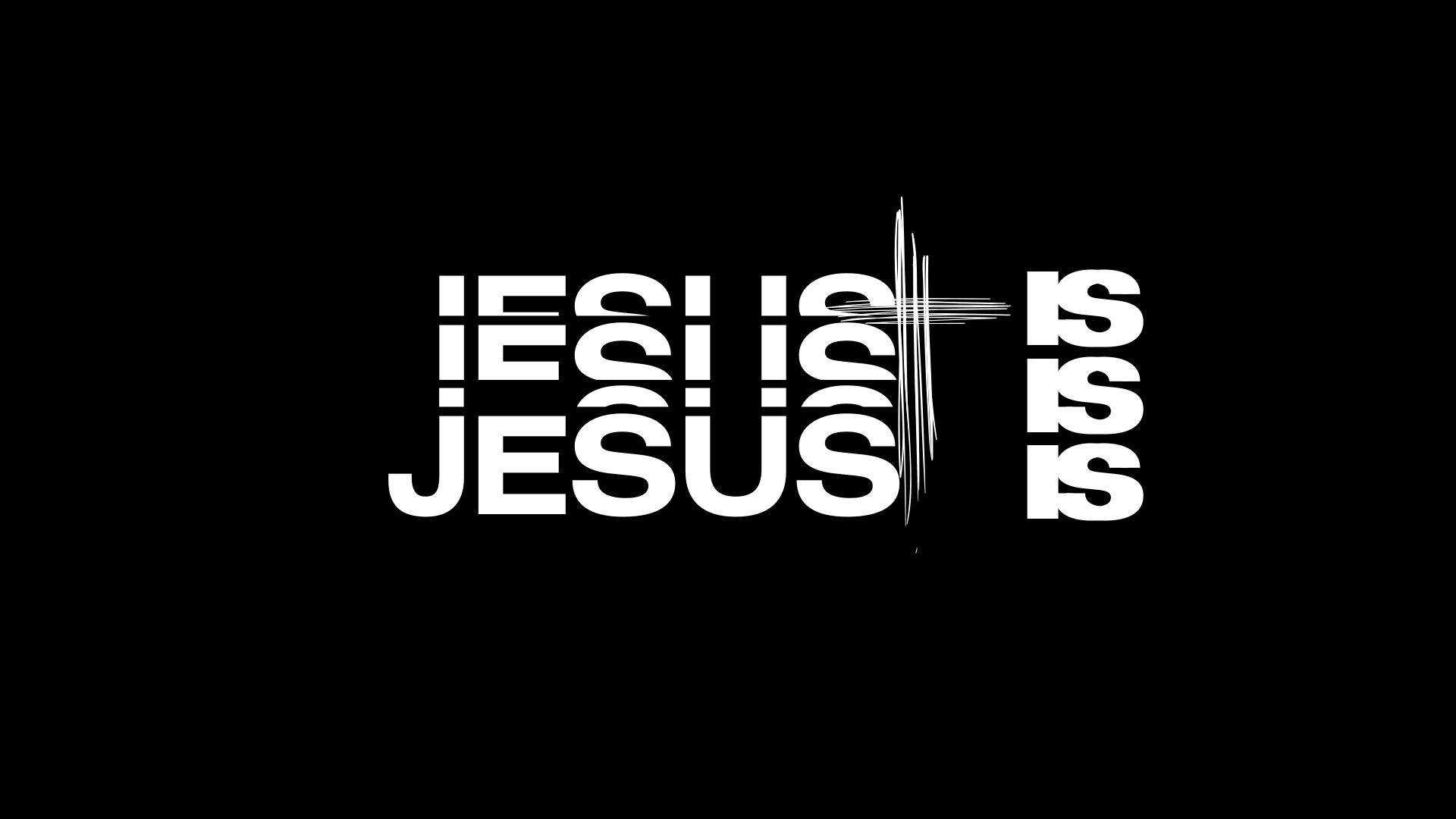 Jesus is…