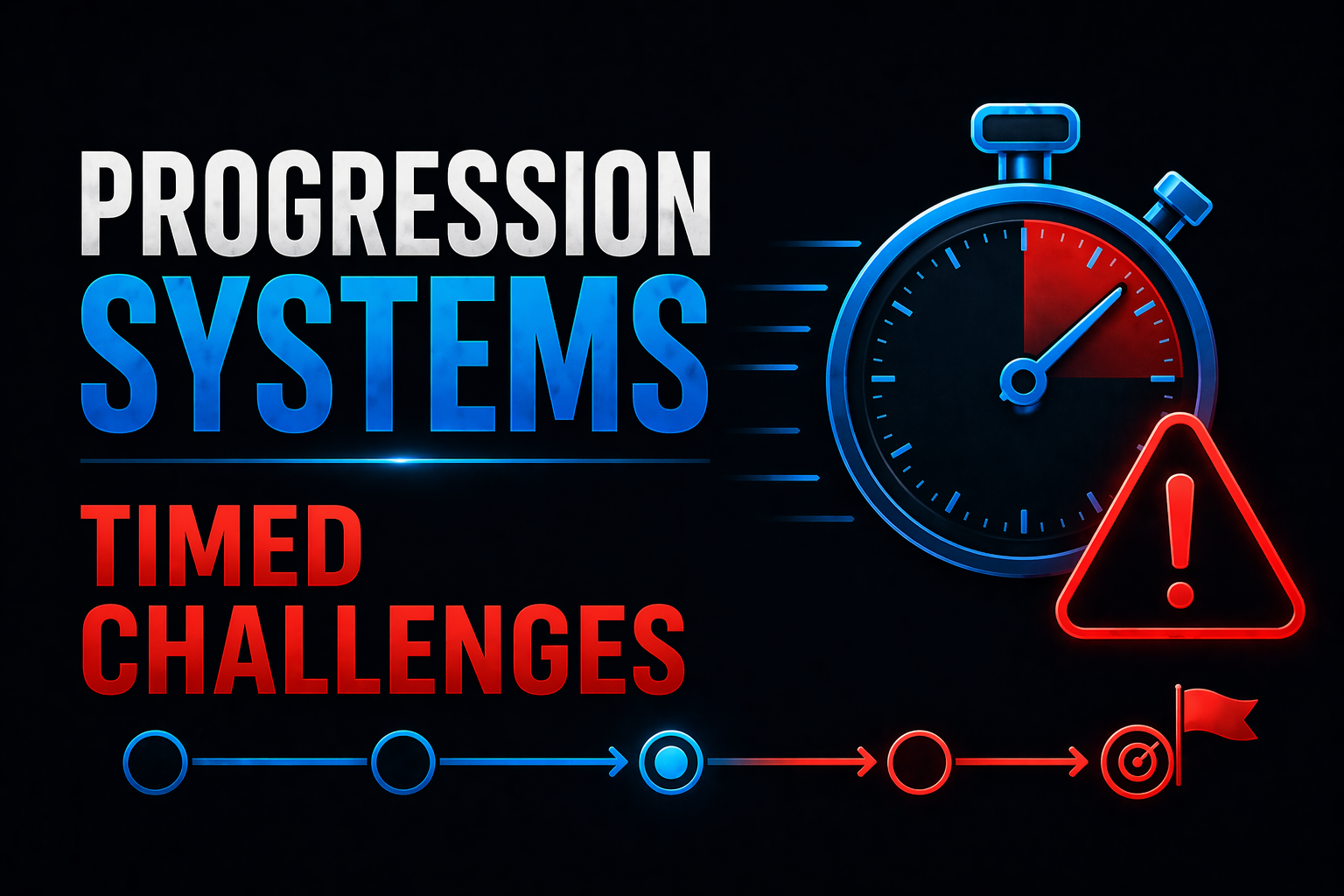 Progression systems and timed challenges