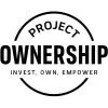 Logo with the words 'PROJECT OWNERSHIP' and the phrase 'Invest, Own, Empower' inside a circular border.