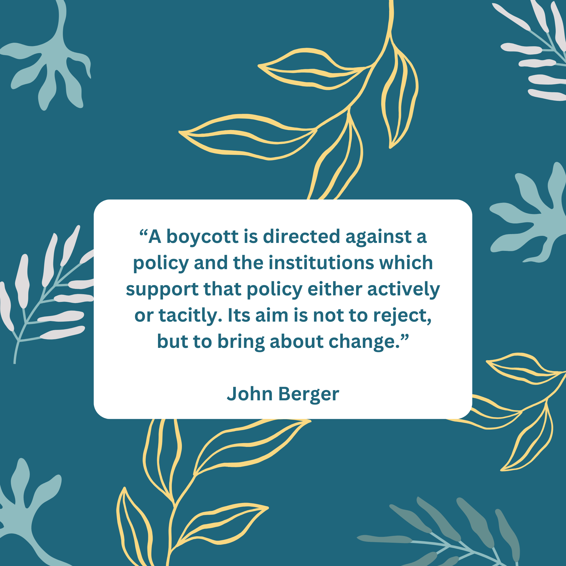 What We Fund, We Normalize: On Boundaries, Boycotts, and Buying Power