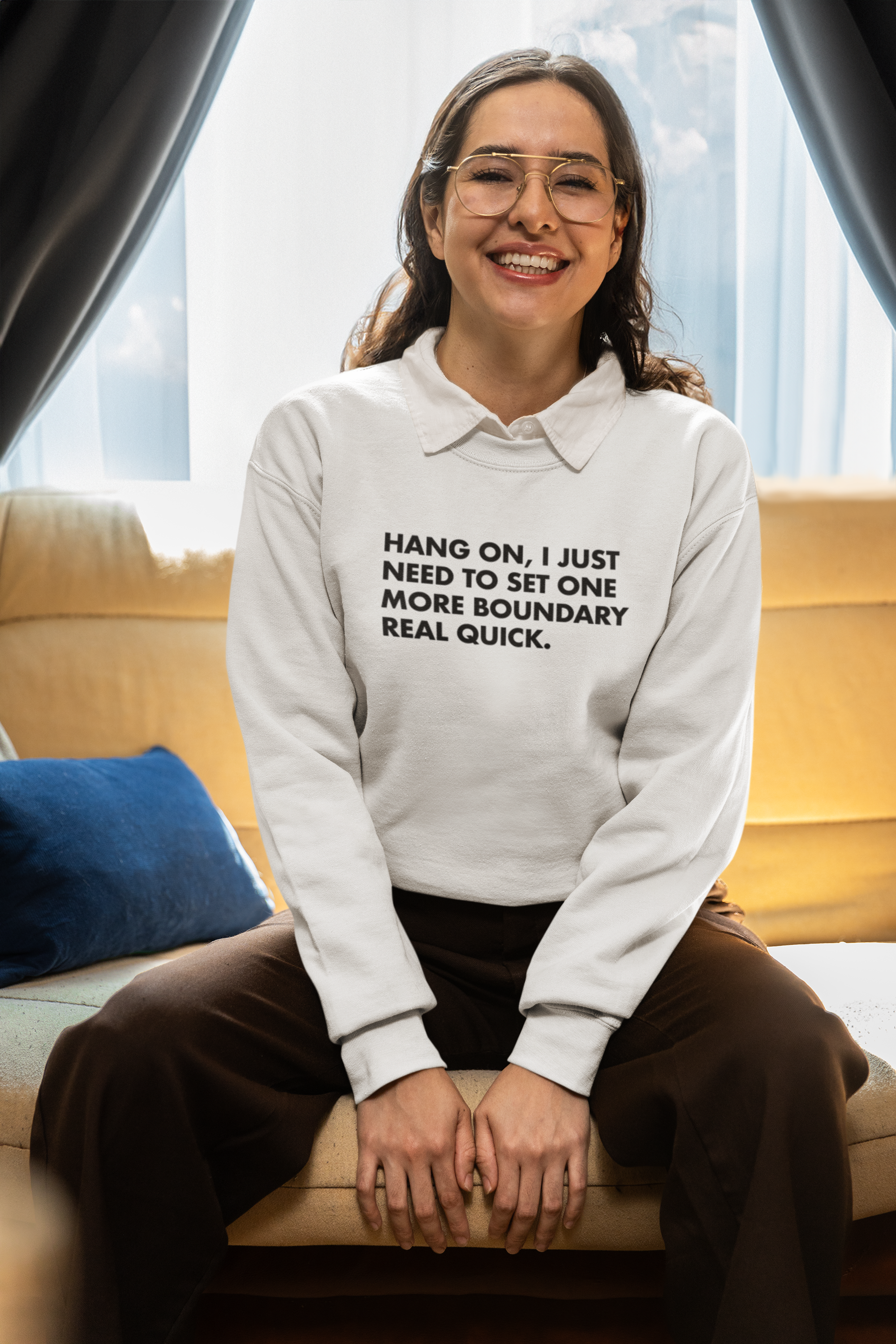 gildan-sweatshirt-mockup-of-a-smiling-woman-wearing-a-grandpacore-inspired-outfit-m40674.png