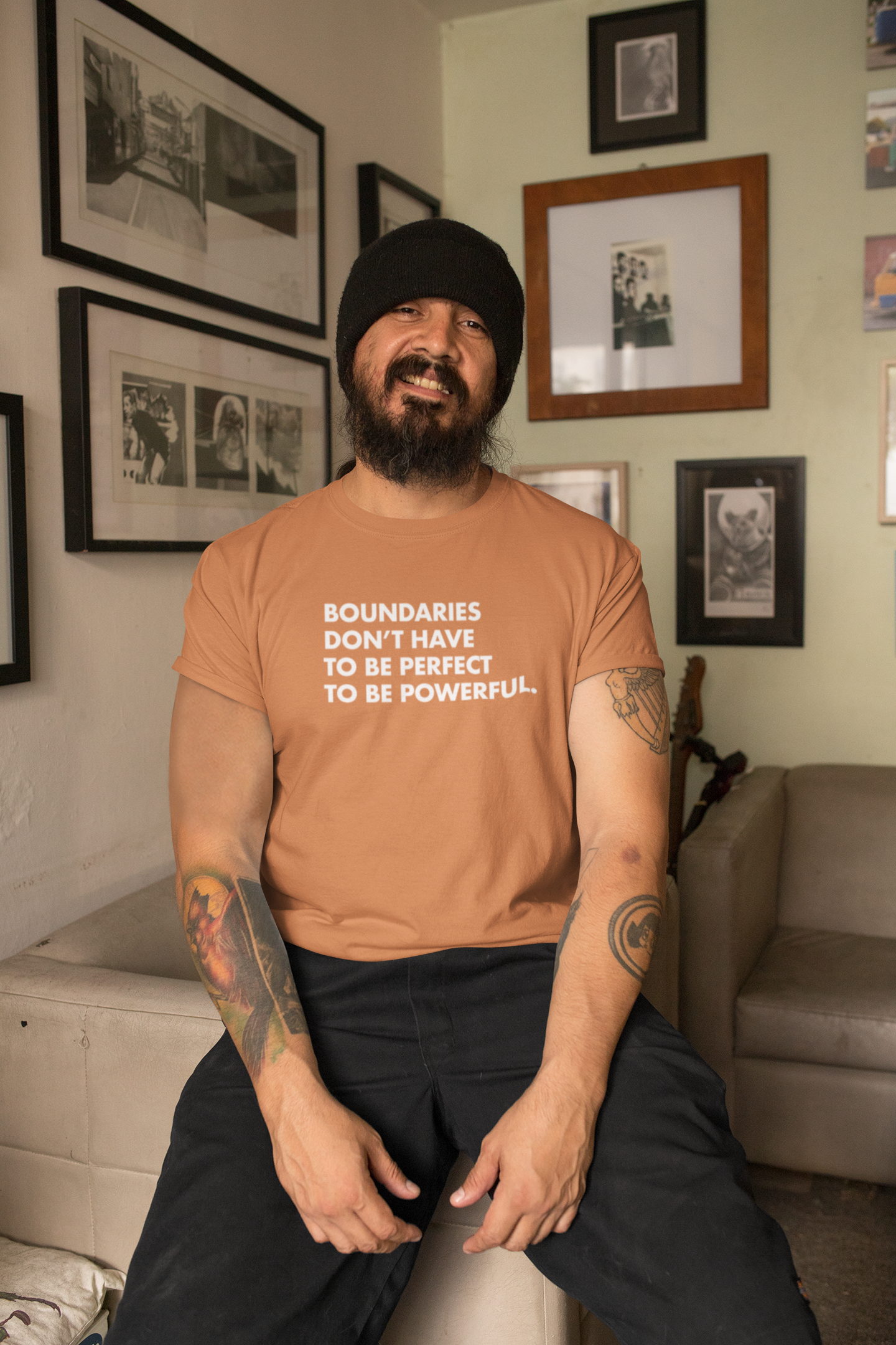 Boundaries Don't Have to be Perfect Unisex T-Shirt