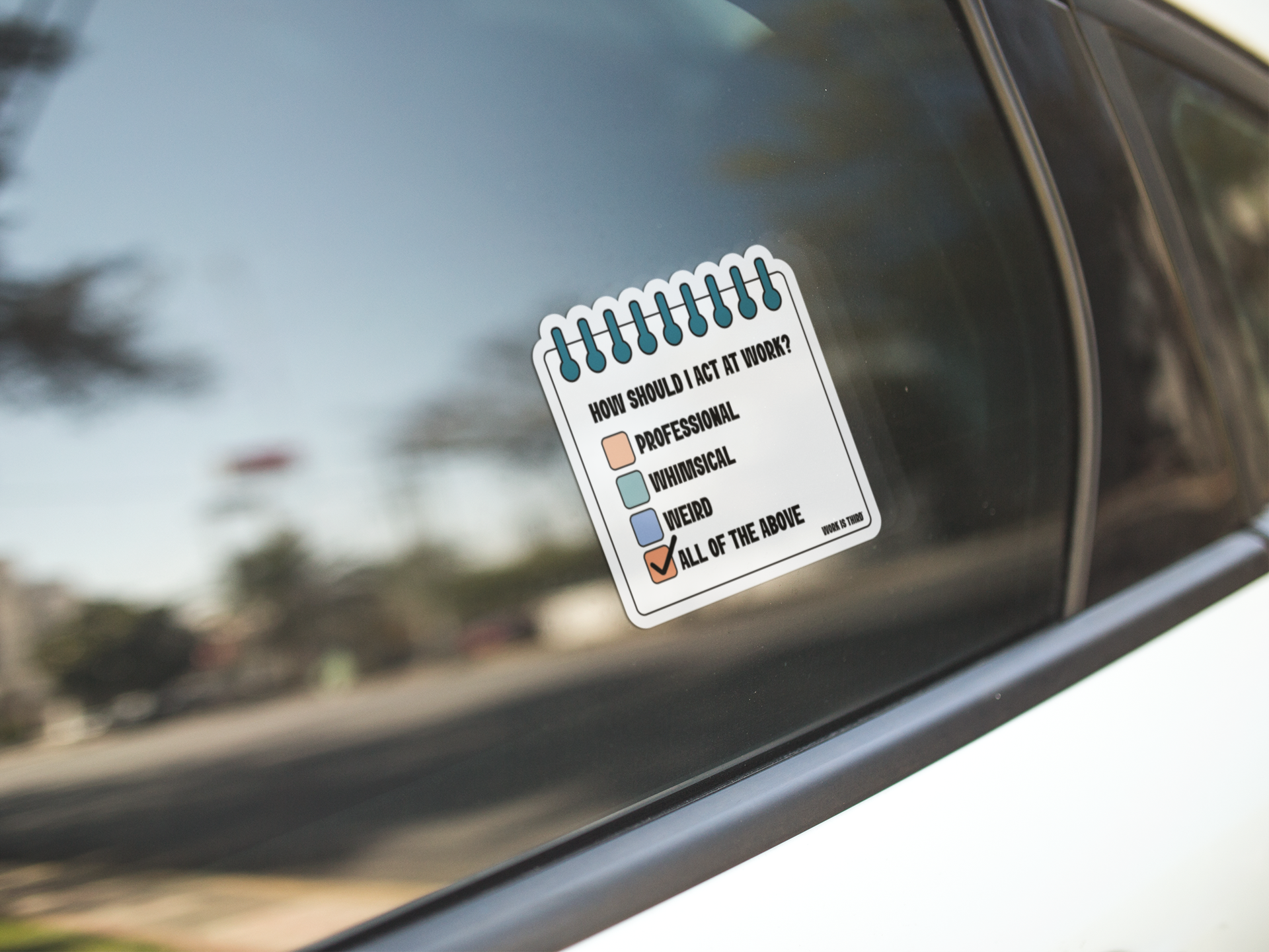 How Should I Act Die-Cut Stickers