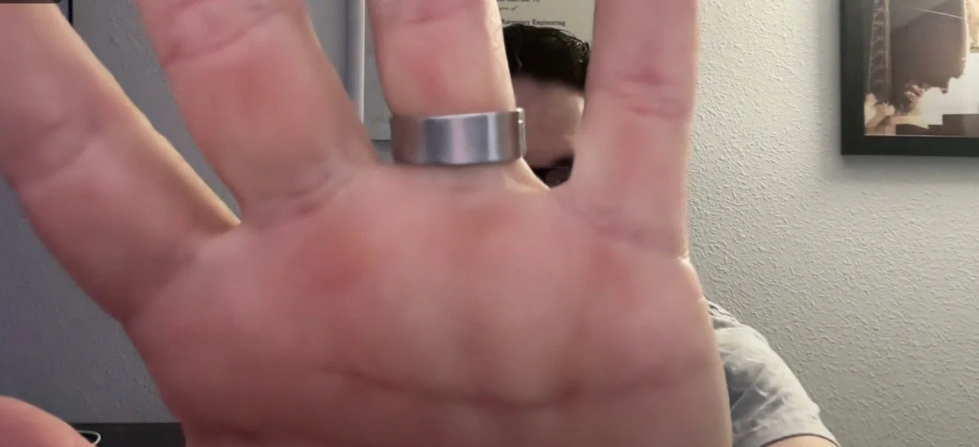 Inconel wedding ring
