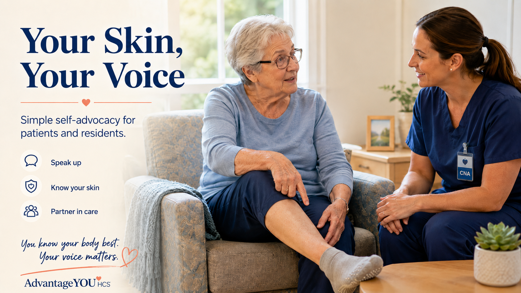 June Skin &amp; Wound Awareness Series: Week 4-Your Skin, Your Voice