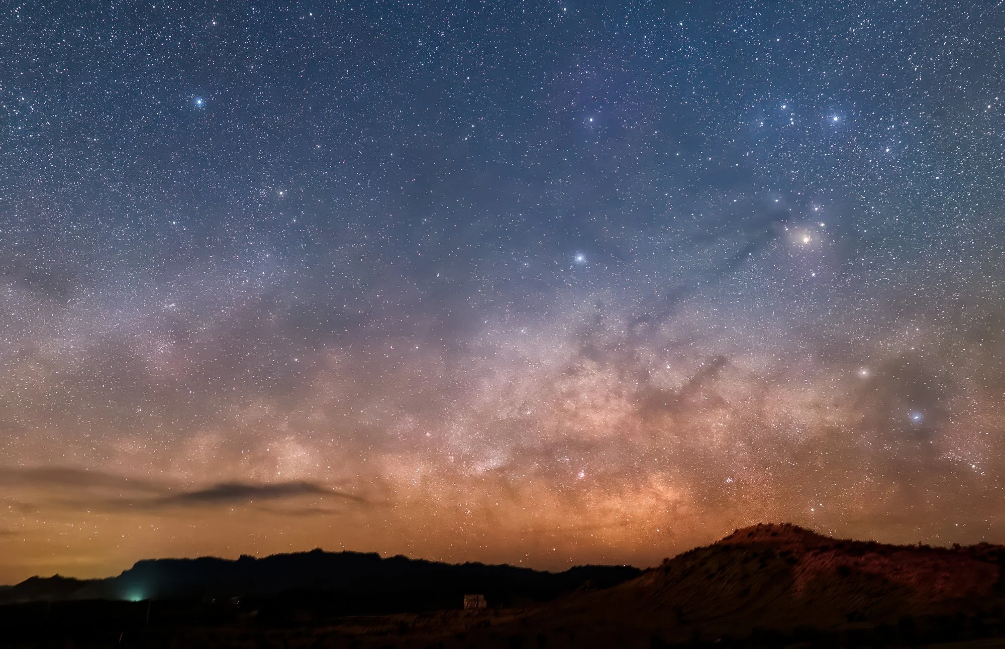 Milky Way over Big Bend