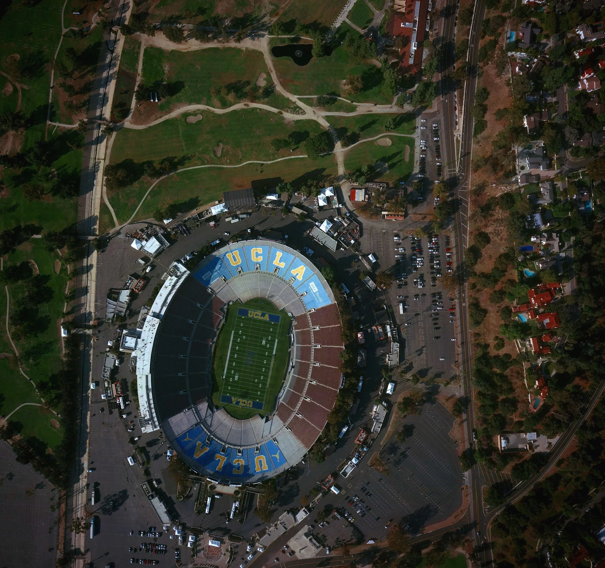 Brookside Golf Course and Rose Bowl Stadium, Pasadena