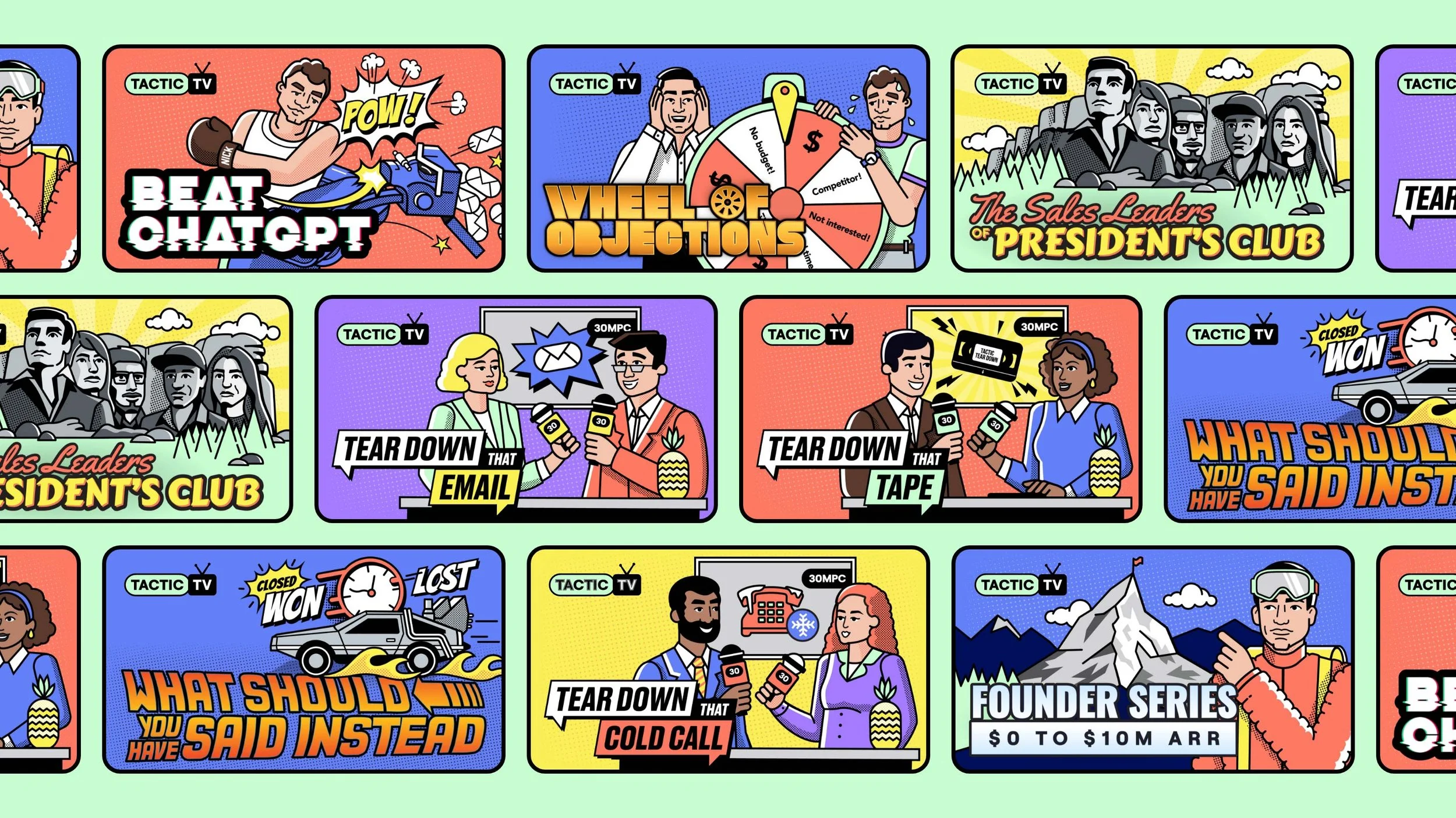 Tactic TV Identity & Mini-Site