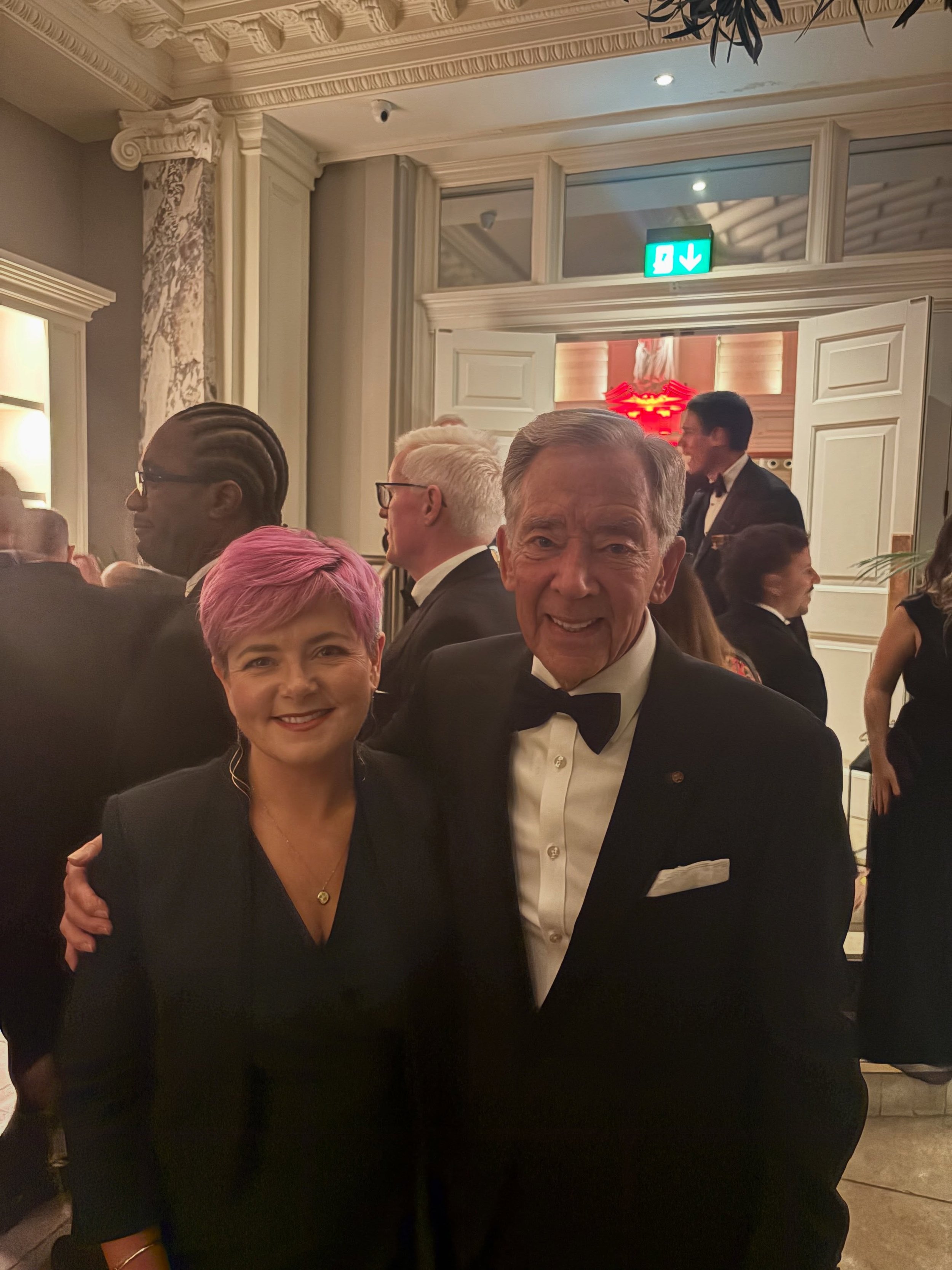 So unexpectedly wonderful to see and catch up with the living legend Harry Murray in London this week at the Institute of Hospitality Fellows Dinner. Harry has championed me since the day we met way back in a boardroom in London in 2012. He is the ep