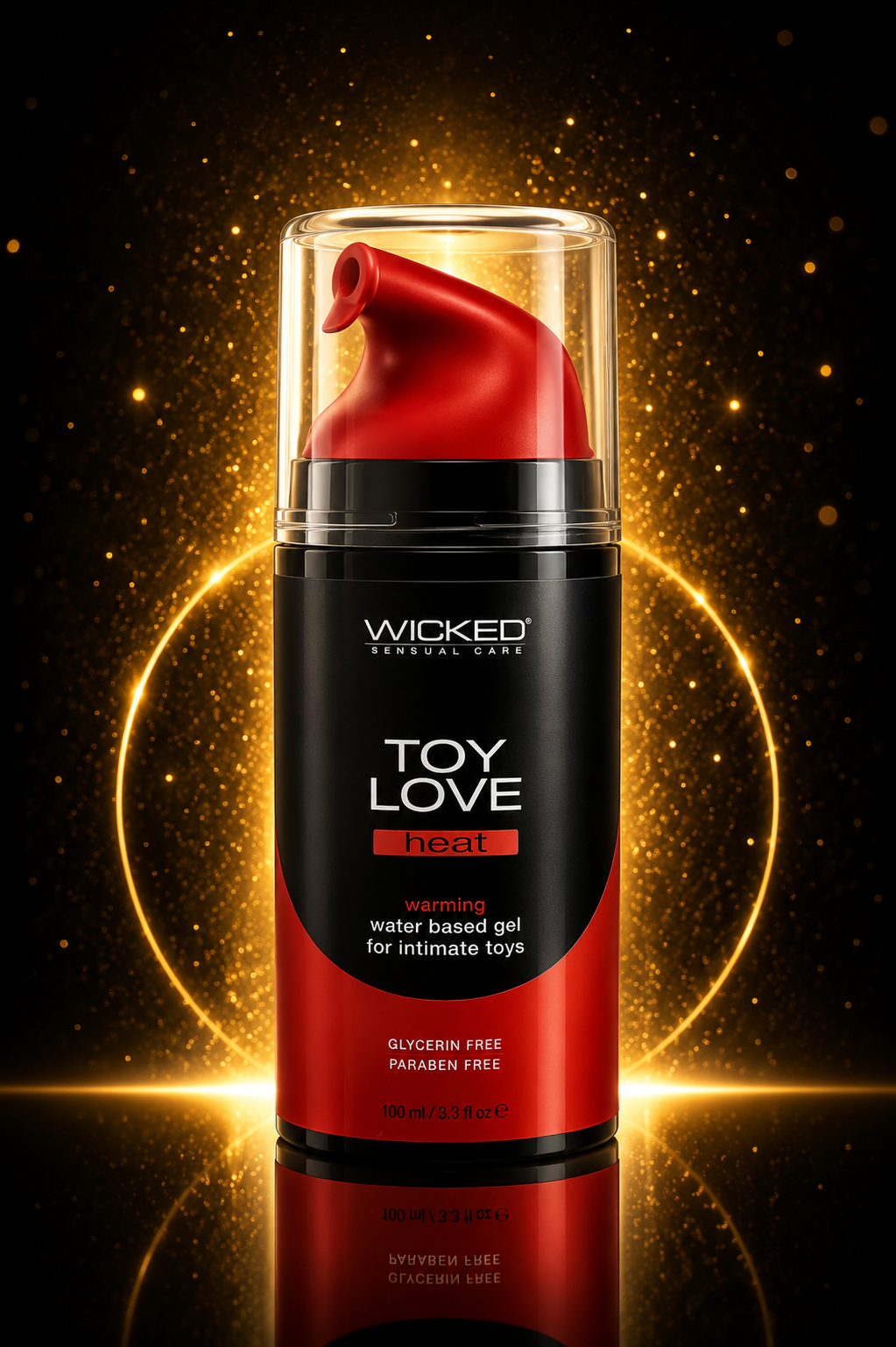 Toy Fever Warming Lubricating Gel in 3.3oz/100ml