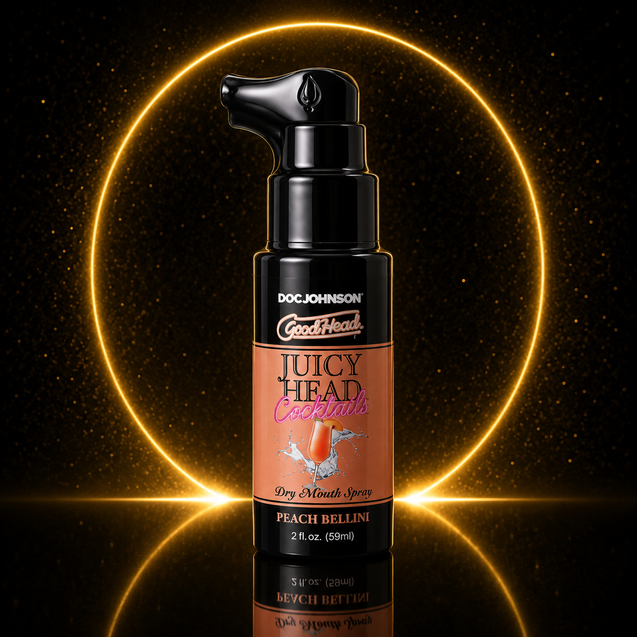 GoodHead Juicy Mouth Spray 2oz/59ml in Peach Bellini