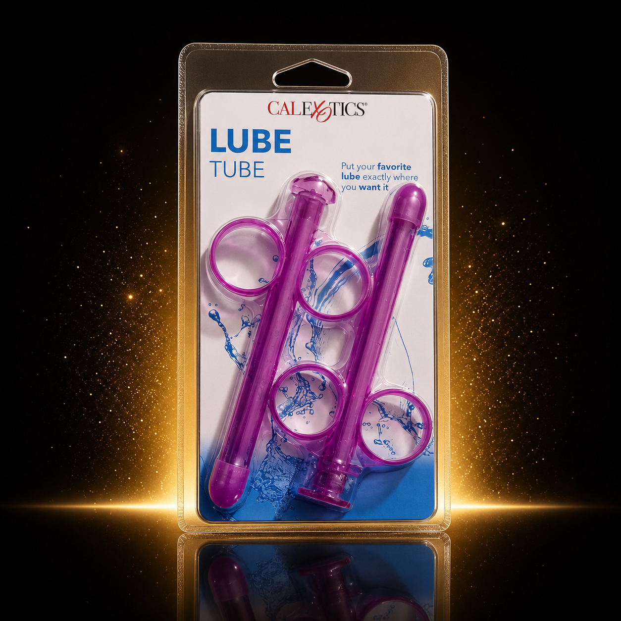 Lube Tube Applicator 2 Pack in Purple