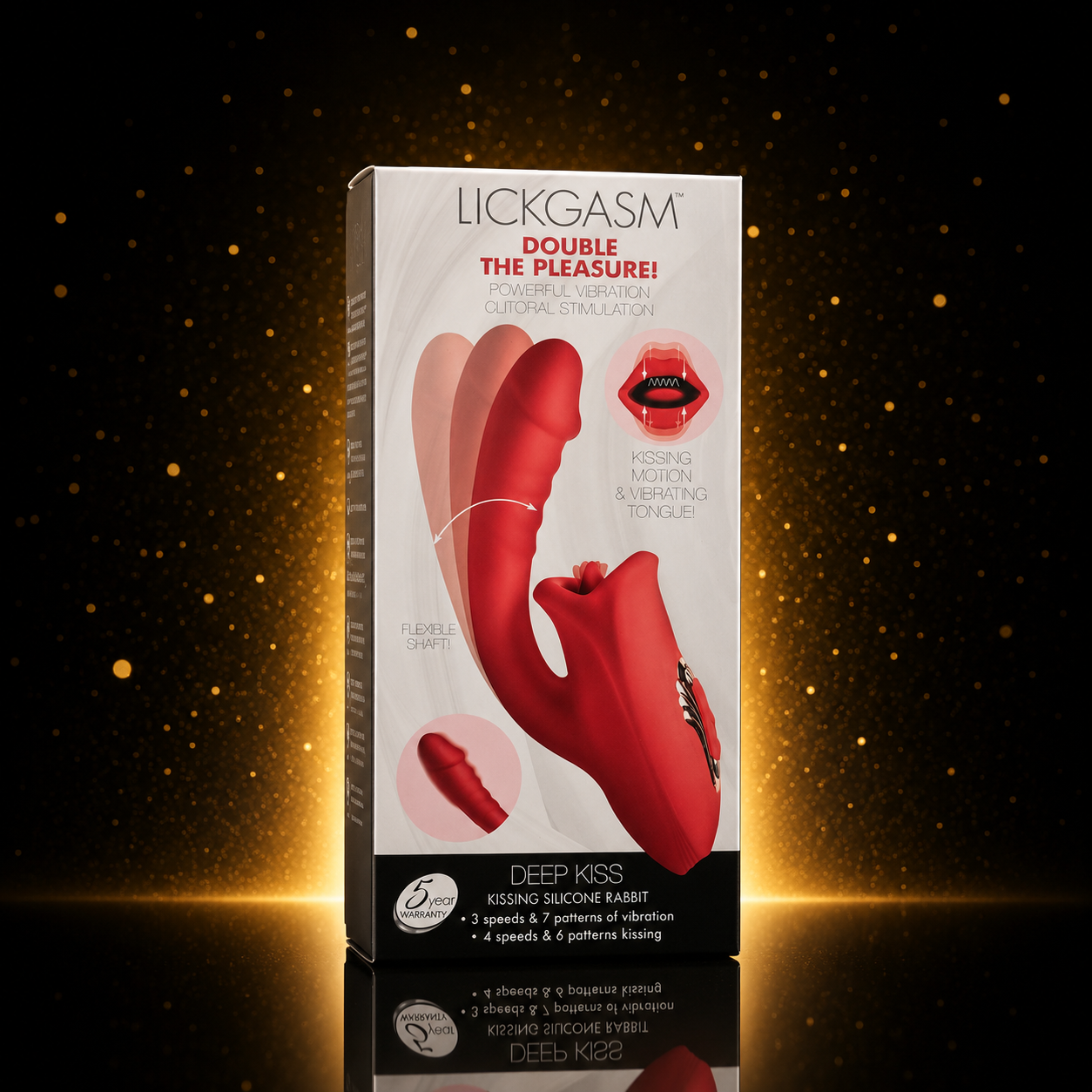 Lickgasm Deep Kiss Licking Rabbit Vibe