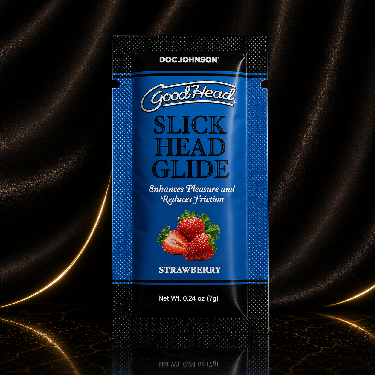 GoodHead Slick Head Glide .24oz in Strawberry