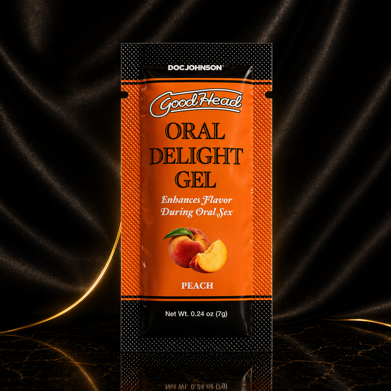 GoodHead Oral Delight Gel .24oz in Peach