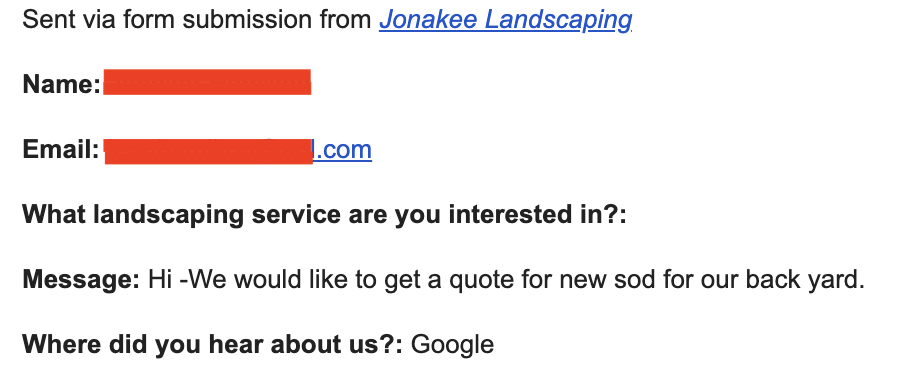 landscaping marketing south bay