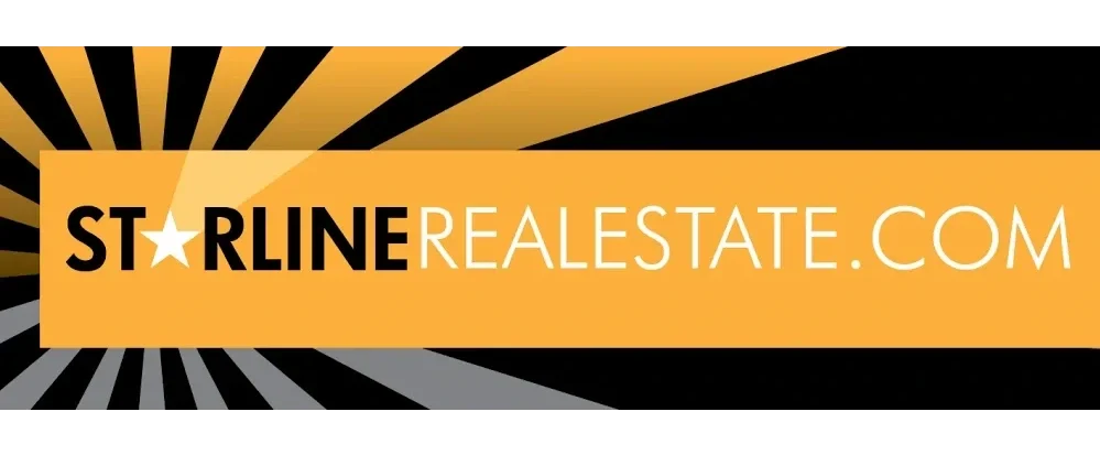 Logo for StarlineRealEstate.com testimonial from San Pedro property management company that increased website traffic and bookings with Coastal Digital Marketing's SEO services in San Pedro