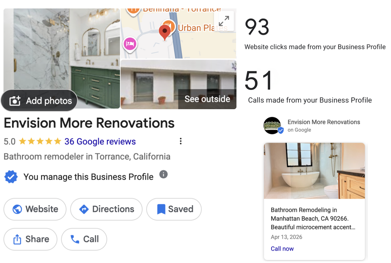 google business profile management get more leads