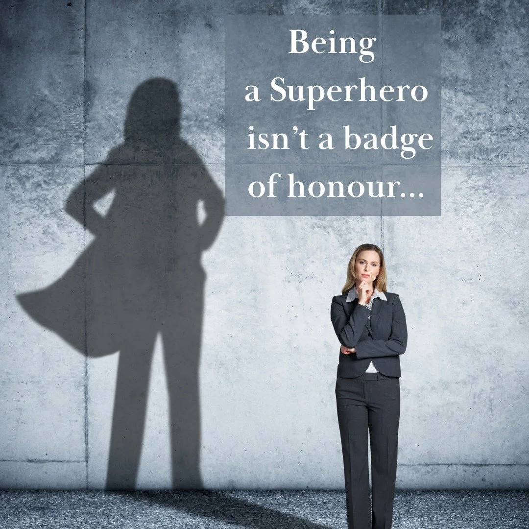 Being a 'Superhero' isn't a badge of honor...it's a toxic coping mechanism for anxiety.

Did you know 69% of women experience anxiety or depression during perimenopause? Many of us try to manage this by working harder and taking on the 'Invisible Loa