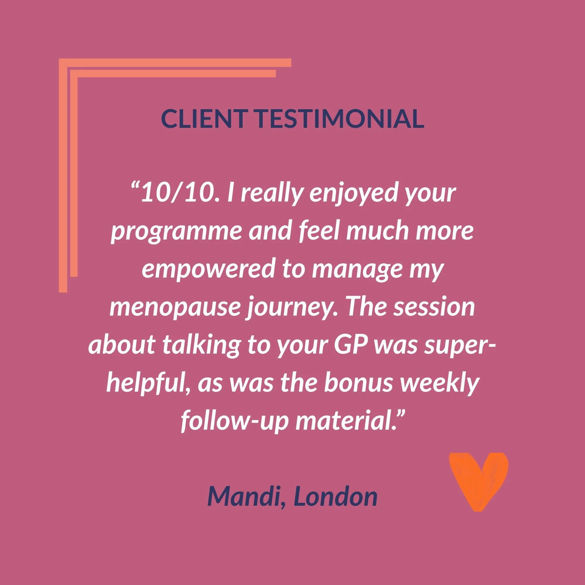 I&rsquo;m going to share something that women rarely say: I built something and I know it&rsquo;s great! ⭐ 

And I know this to be true because the women who just completed my six-week programme told me so. Here's two of their testimonials.

I&rsquo;