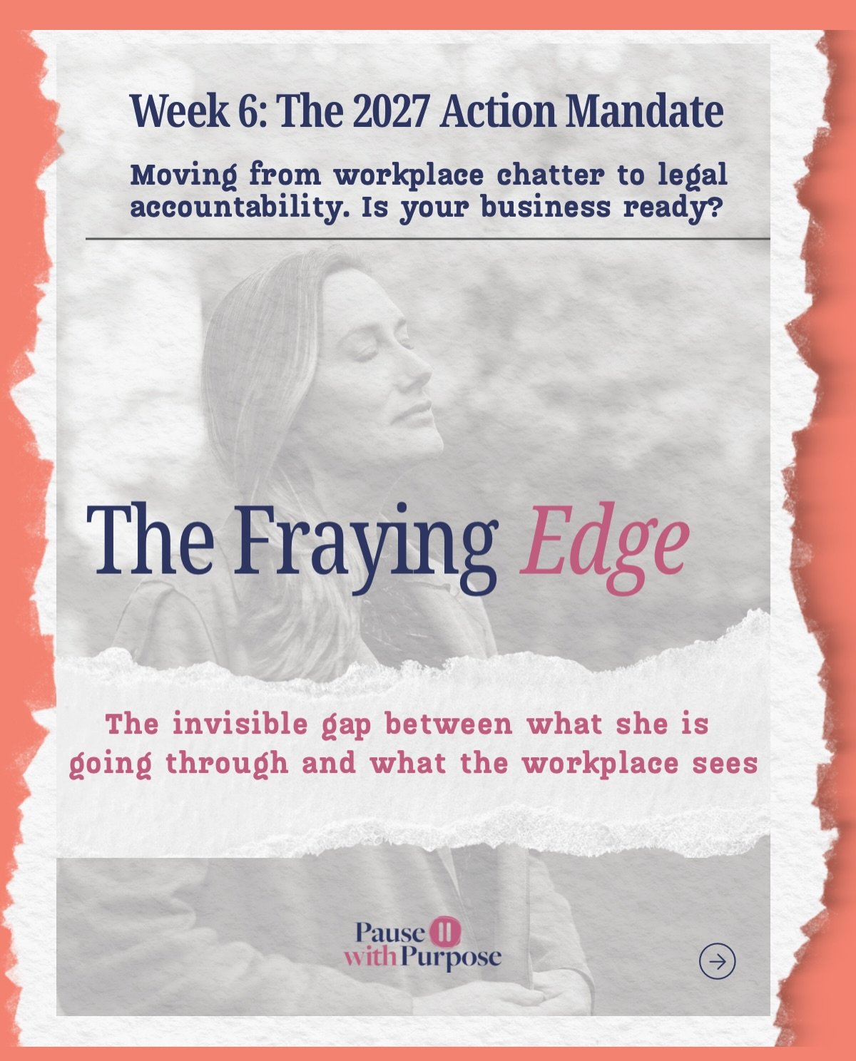 UK Business Owners &amp; HR Leaders: Are you regulation-ready? 

Welcome to the finale of The Fraying Edge - my series on the impact of menopause at work. Today, we&rsquo;re talking accountability.

By Spring 2027, UK employers with 250+ staff must p