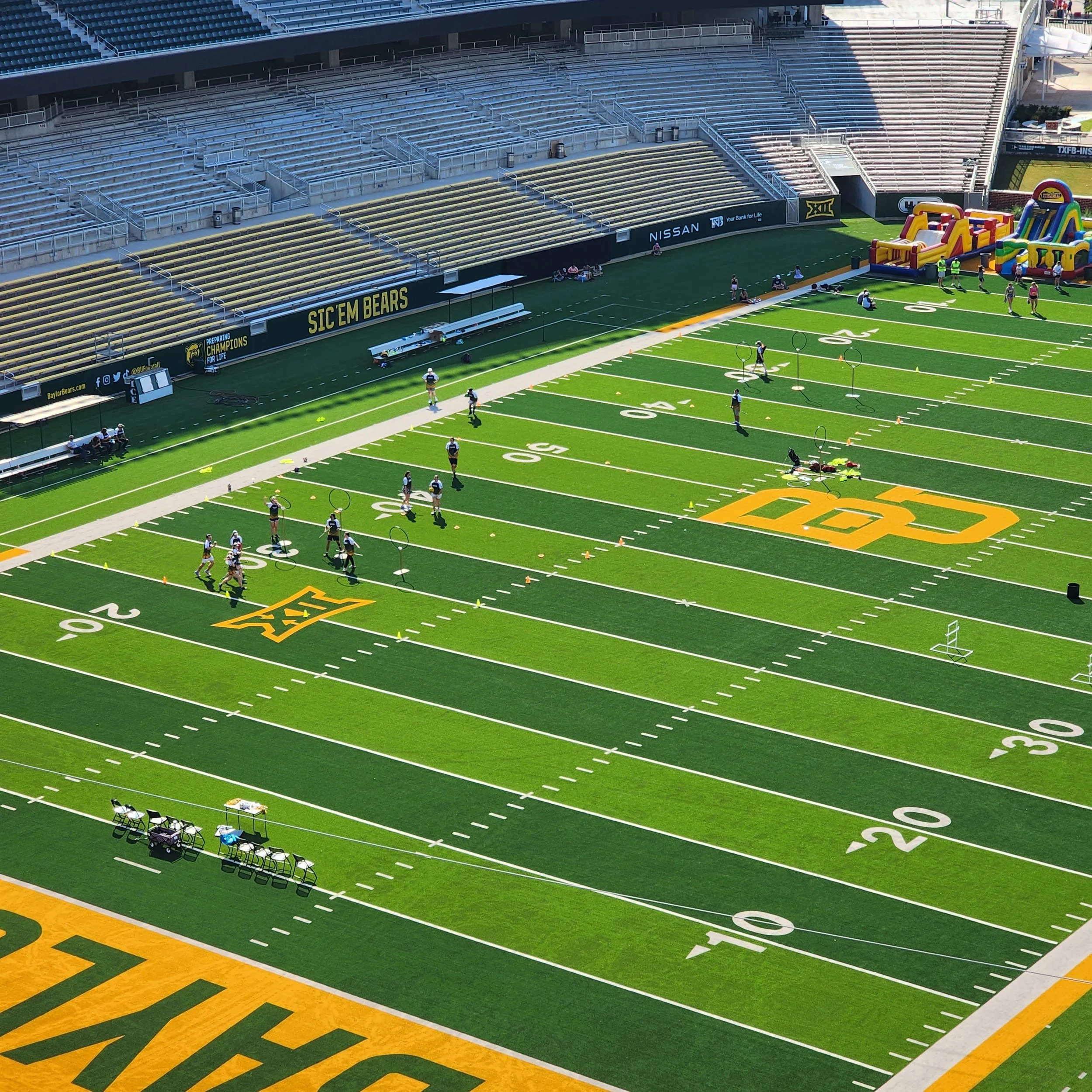 Field games · McLane Stadium, 2022.