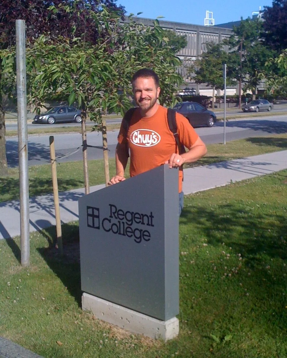 Me at Regent first day of class 2009