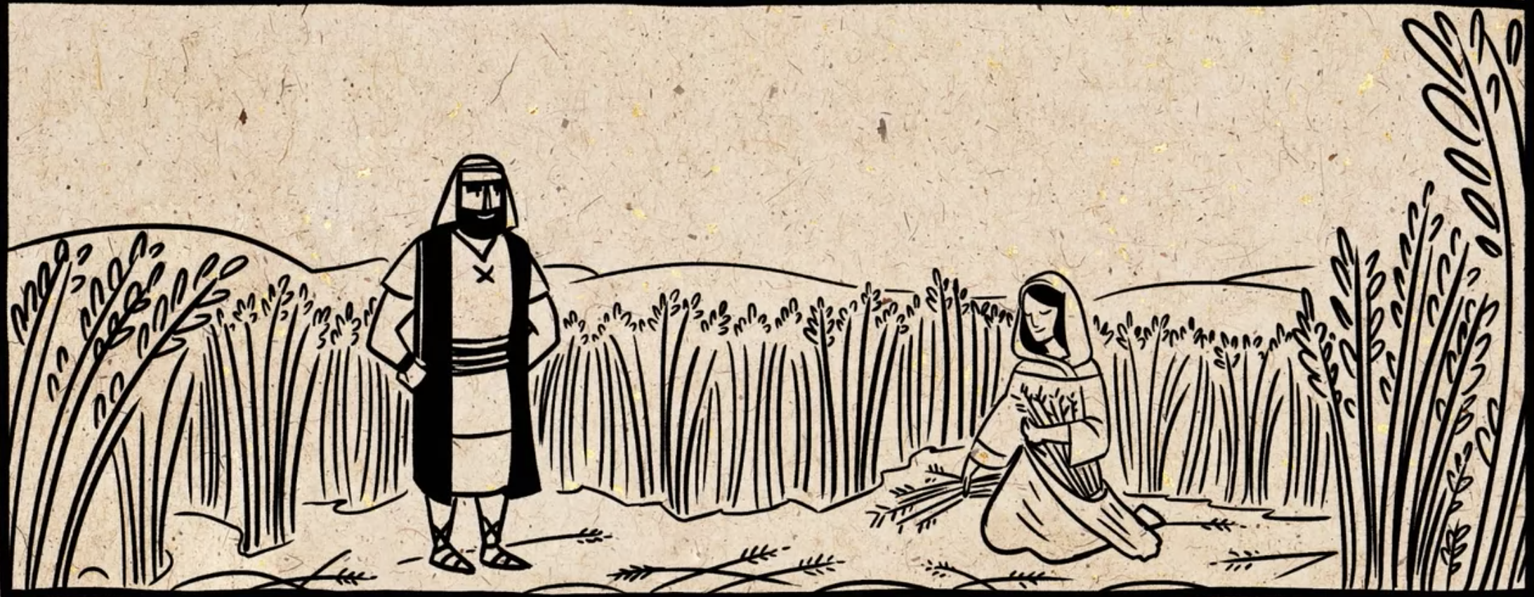 Still from the Ruth Bible Project Video