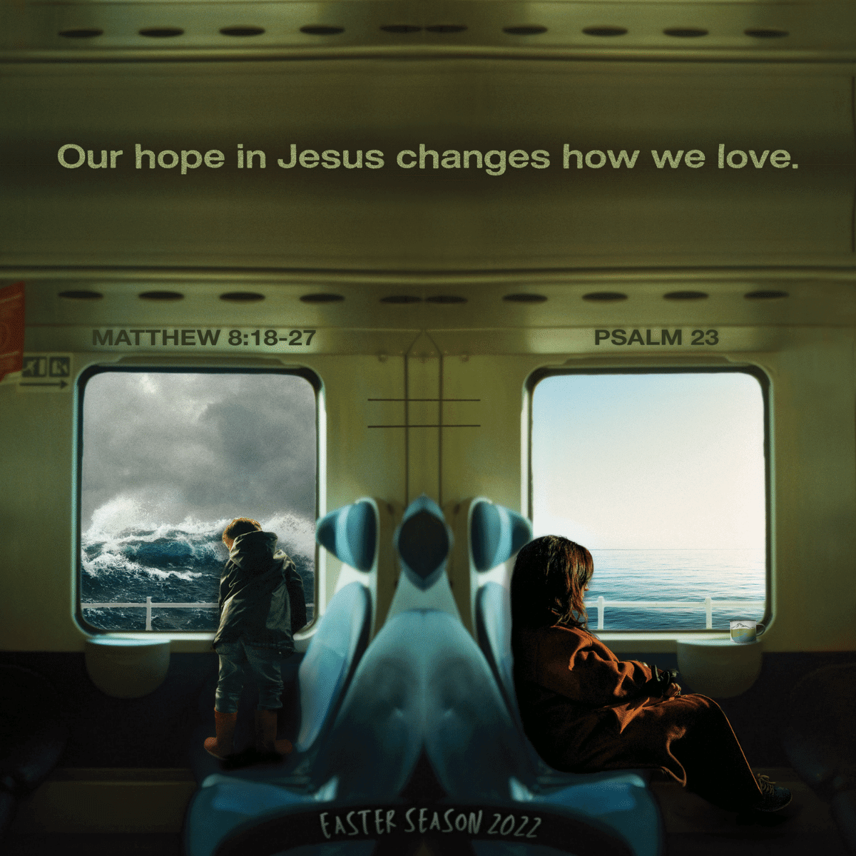 Hope is in the boat 