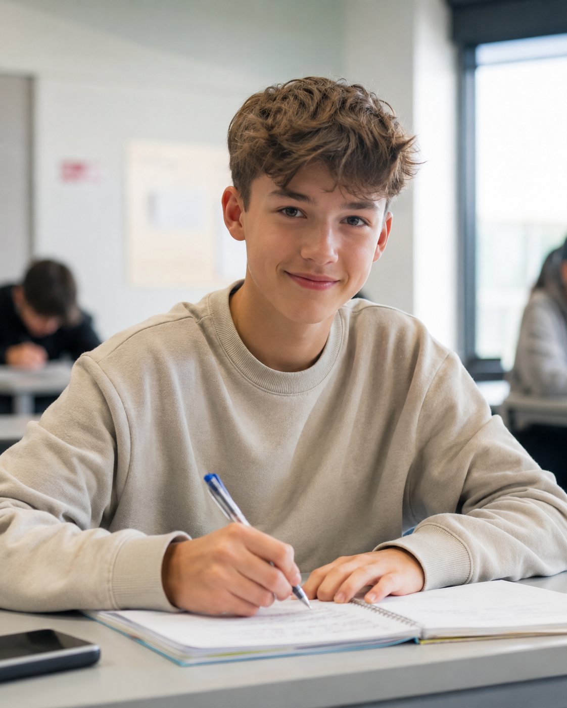 Elev arbetar på lovskola och ger omdöme