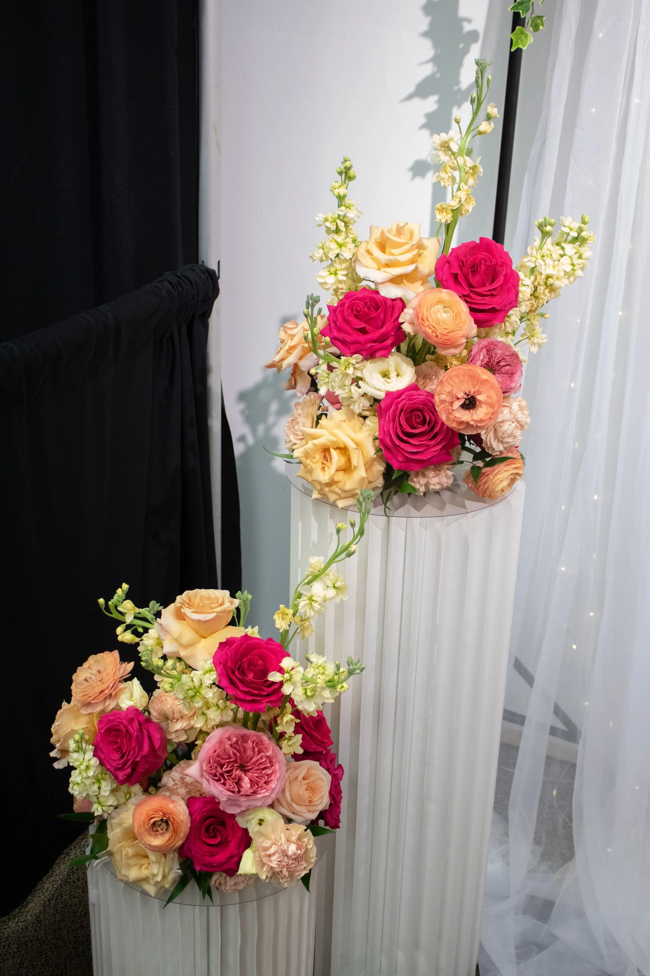 Ceremony Florals for Medora Wedding