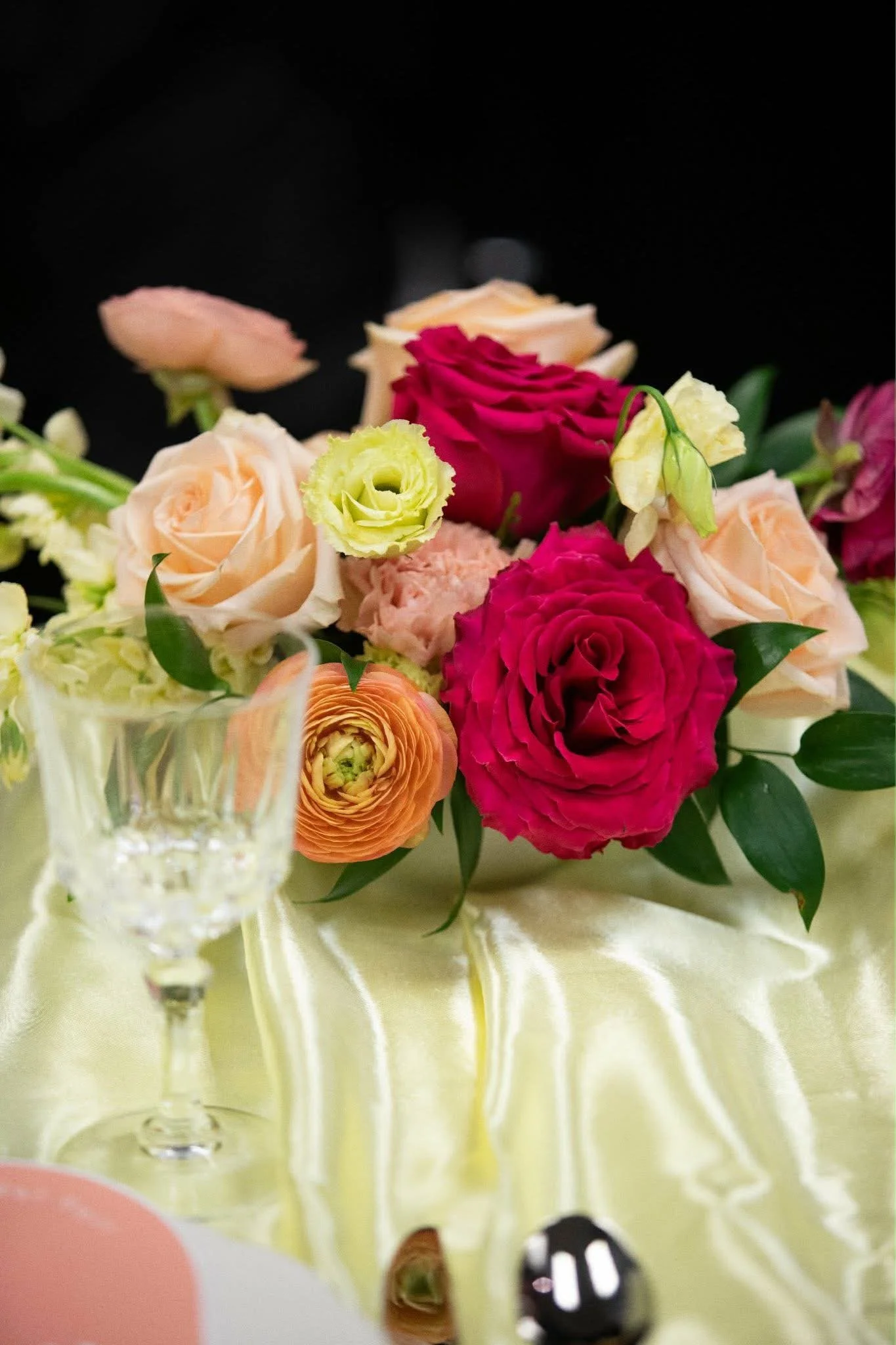 Wedding centerpiece for Dickinson wedding