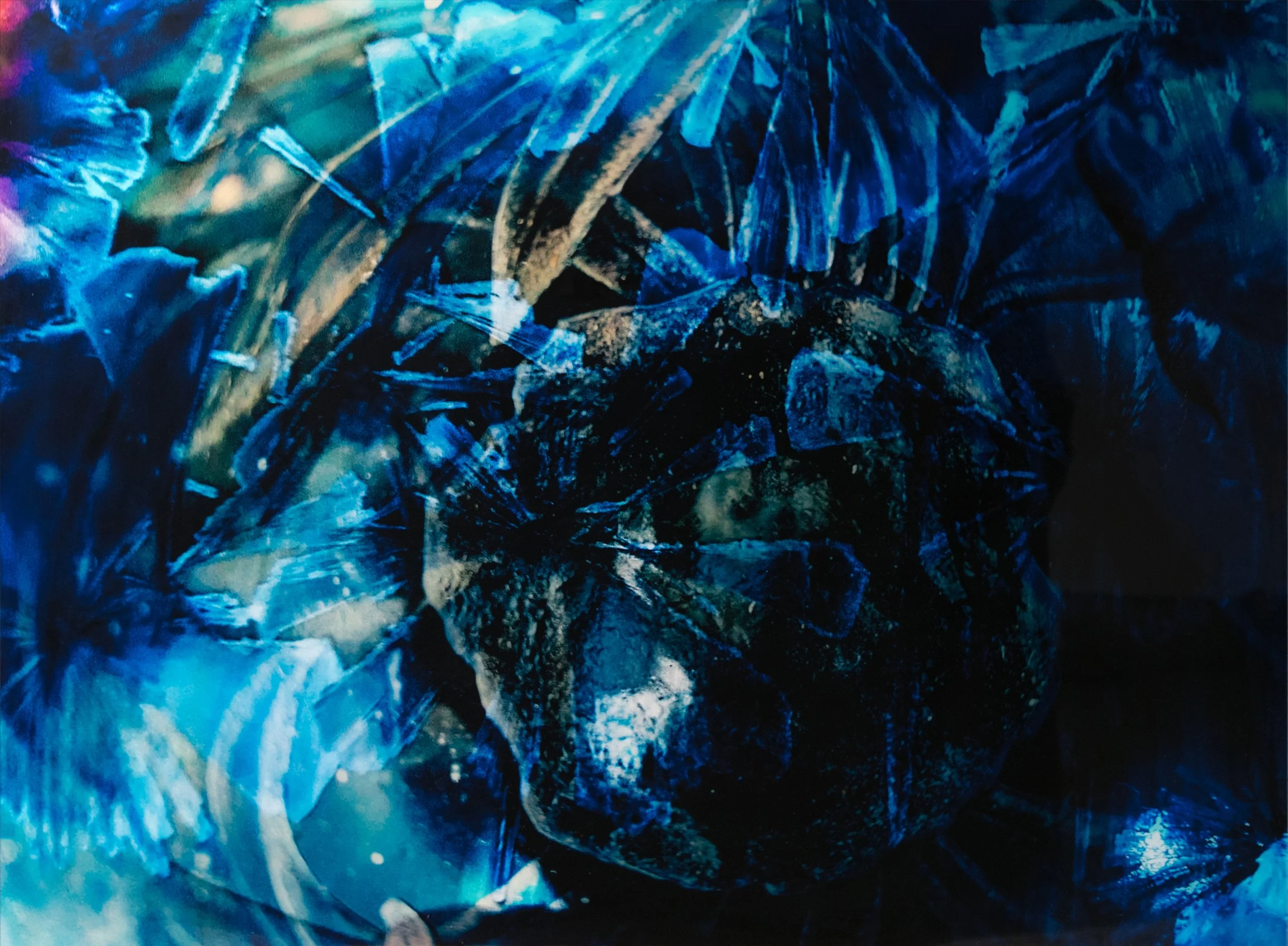 Blue Crystal, 40x30